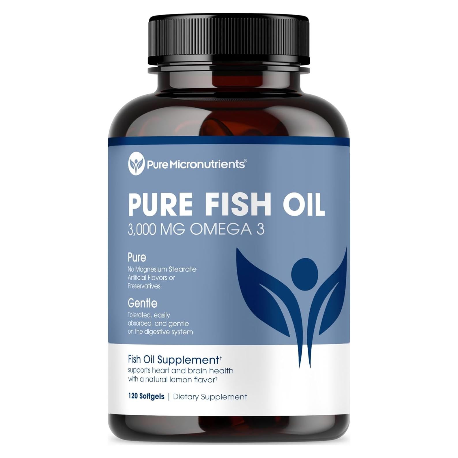 Suplemento Omega 3 Micronutrientes Puros 120 Gelatinas Blandas