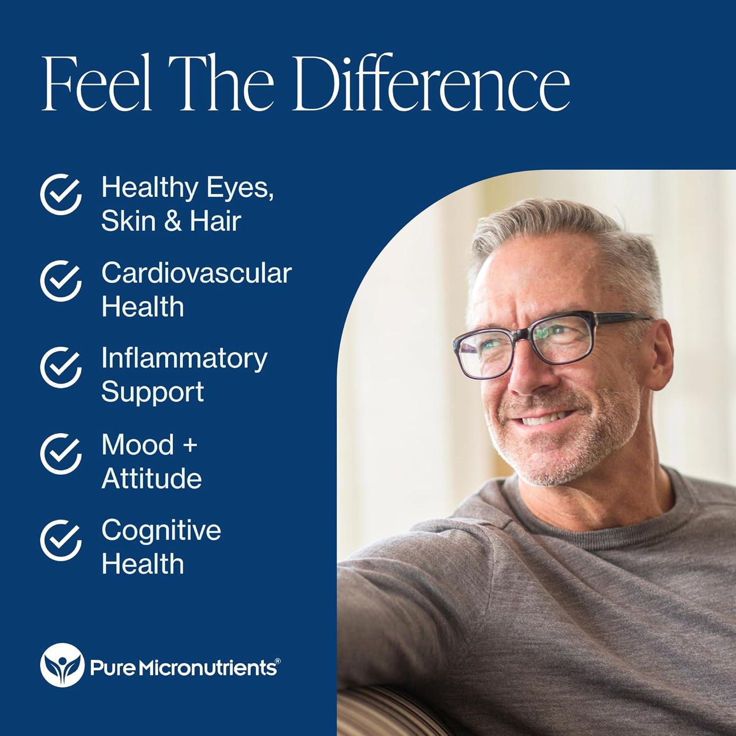 Suplemento Omega 3 Micronutrientes Puros 120 Gelatinas Blandas