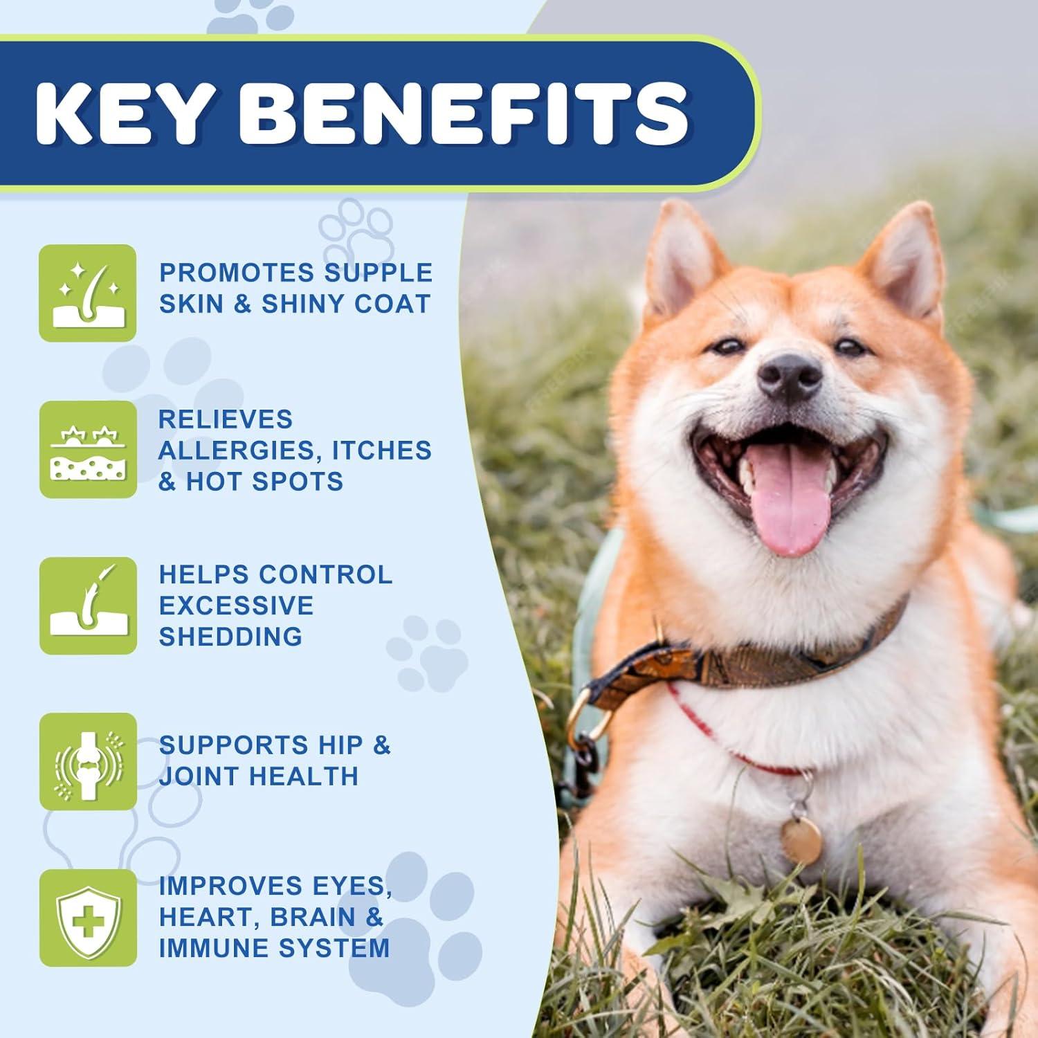 Suplemento Omega 3 Nature Target para Perros - 180 Masticables