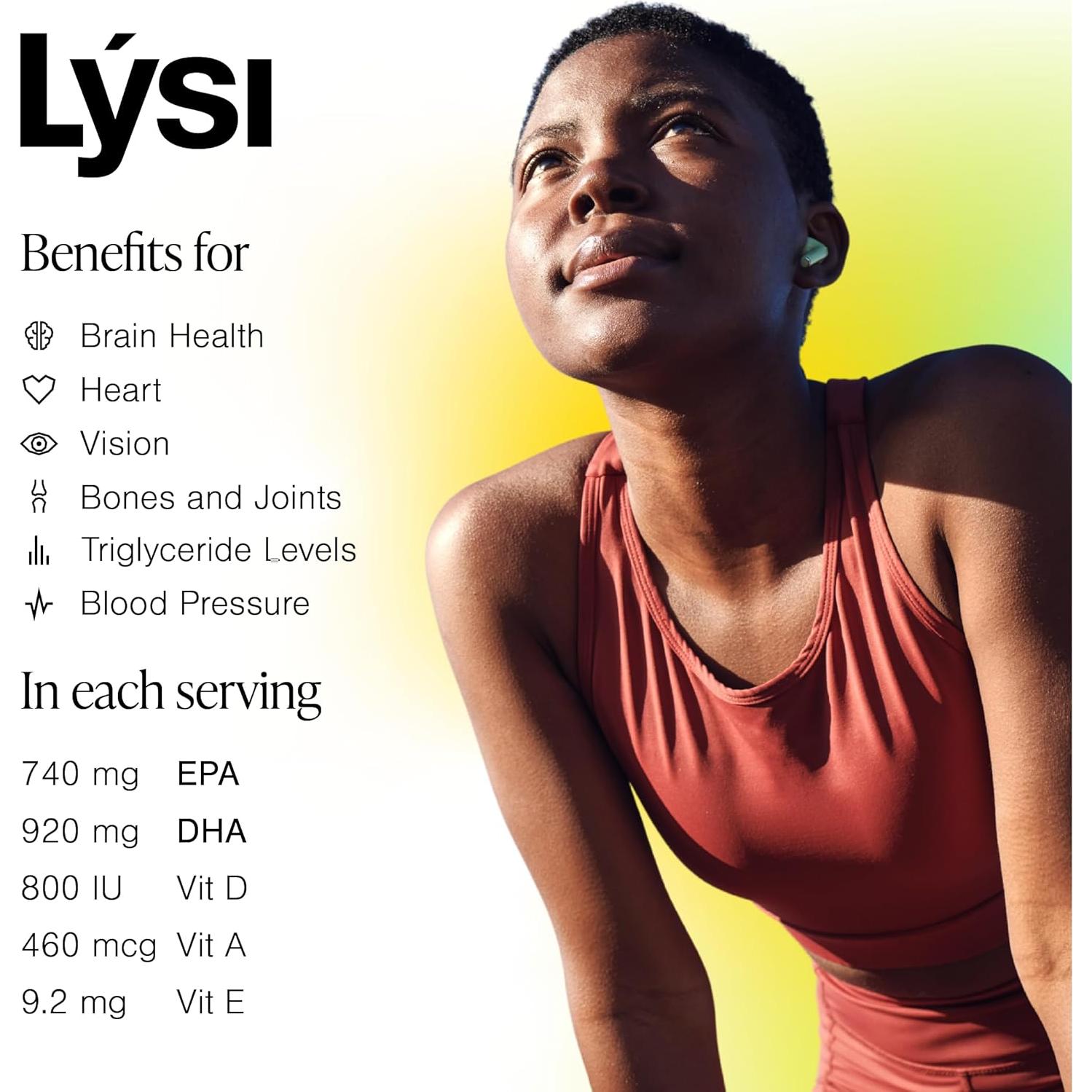 Aceite de Hígado de Bacalao LYSI 240ml Omega-3 Menta y Limón