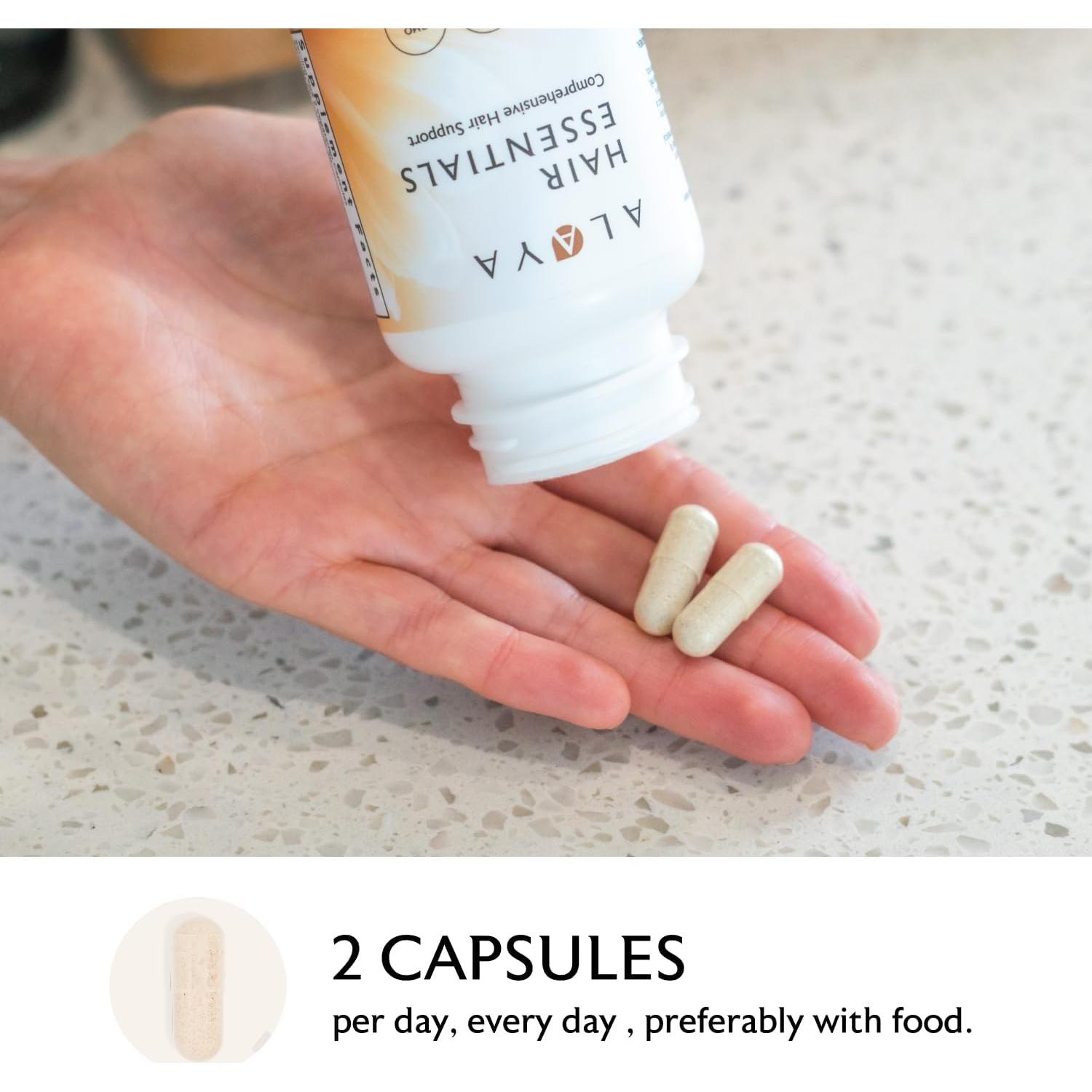 Suplemento para el Cabello Alaya Hair Essentials 30 Días