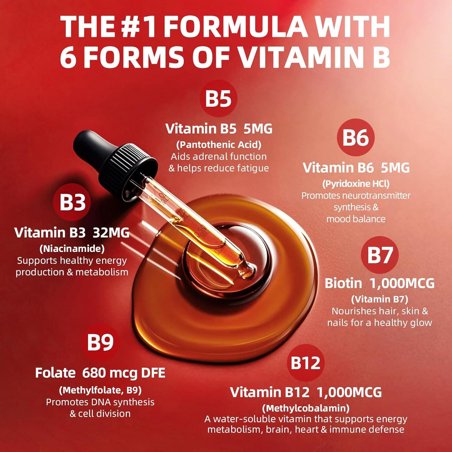 Gotas Líquidas Super B-Complex GREENPEOPLE 2x60ml Frambuesa