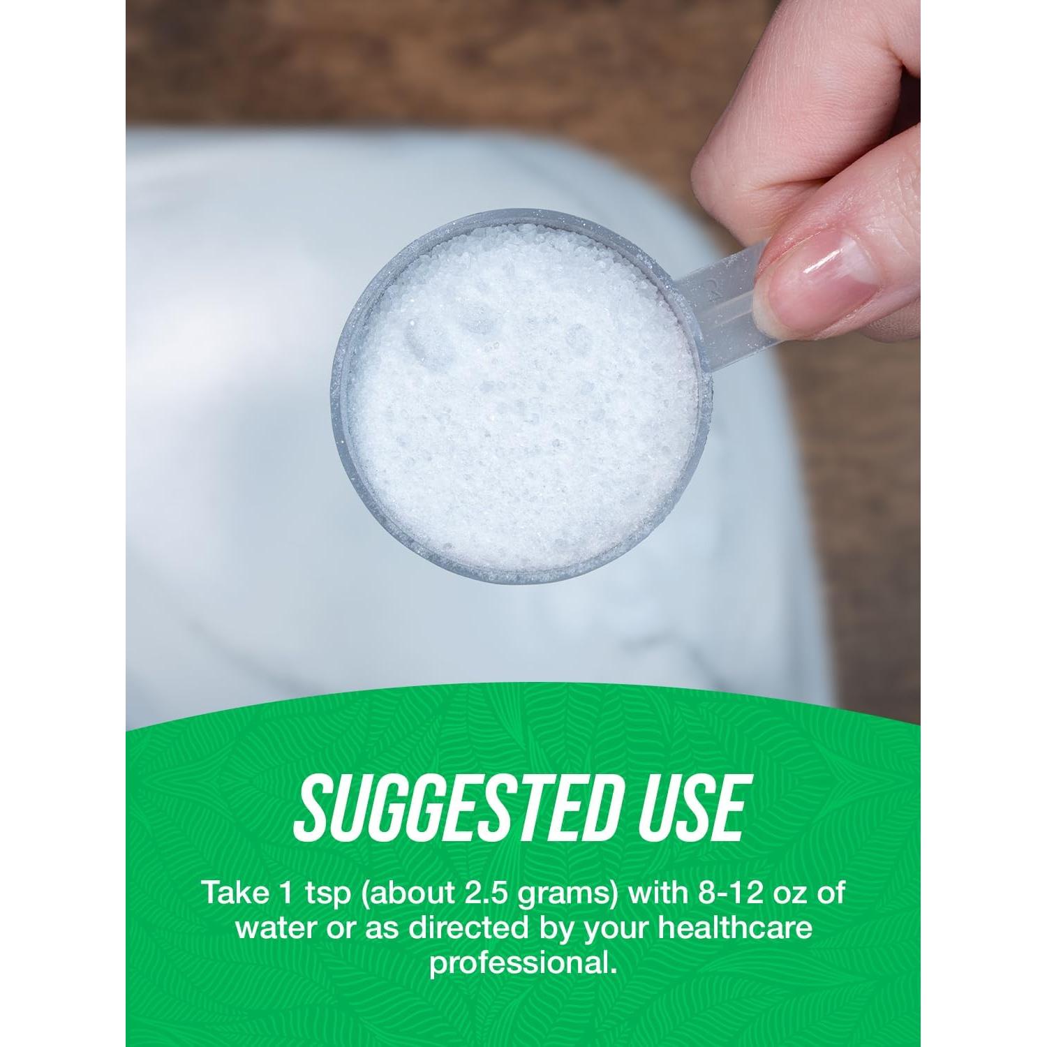 Polvo de Inulina Orgánica BulkSupplements 500g - Suplemento Vegano