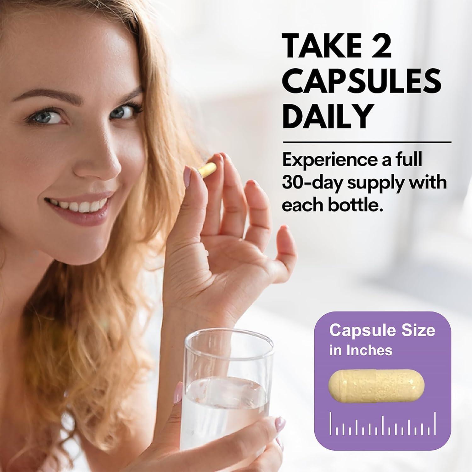 Biotina 25000 mcg Vitboost con Colágeno y Queratina - 120 Cápsulas