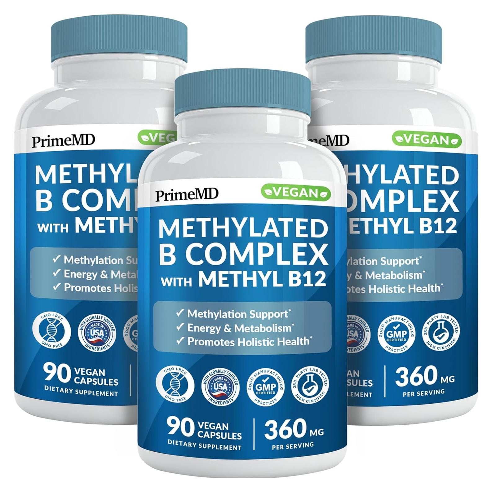 Complejo B Metilado PrimeMD 1000 mcg - 270 Porciones