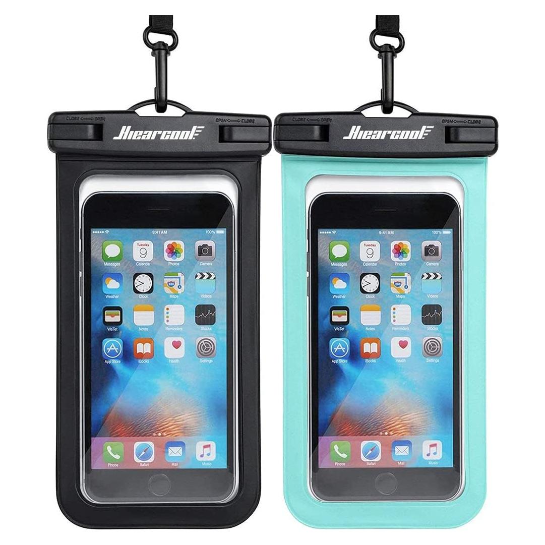 Funda Impermeable Hiearcool para iPhone 21 cm IPX8 2Pack