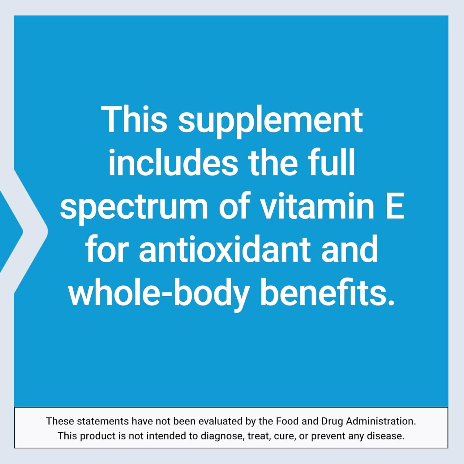 Suplemento de Vitamina E Life Extension 60 Softgels Antioxidante