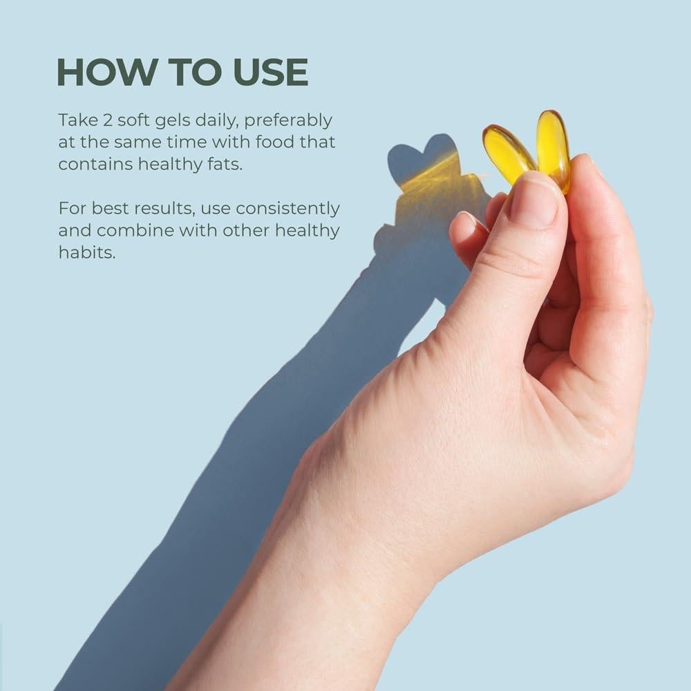 Suplemento Omega 3 Primal Harvest 60 Cápsulas 1000mg EPA DHA