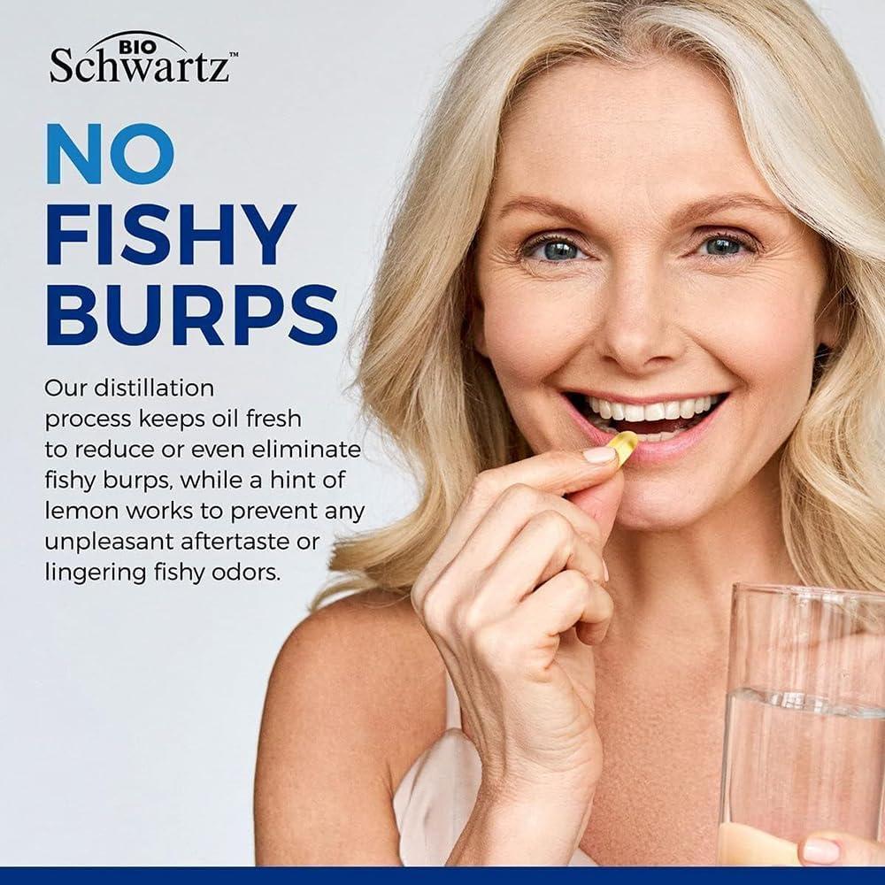 Suplemento Omega 3 BioSchwartz 1200mg + Probiotico 40 Mil UFC