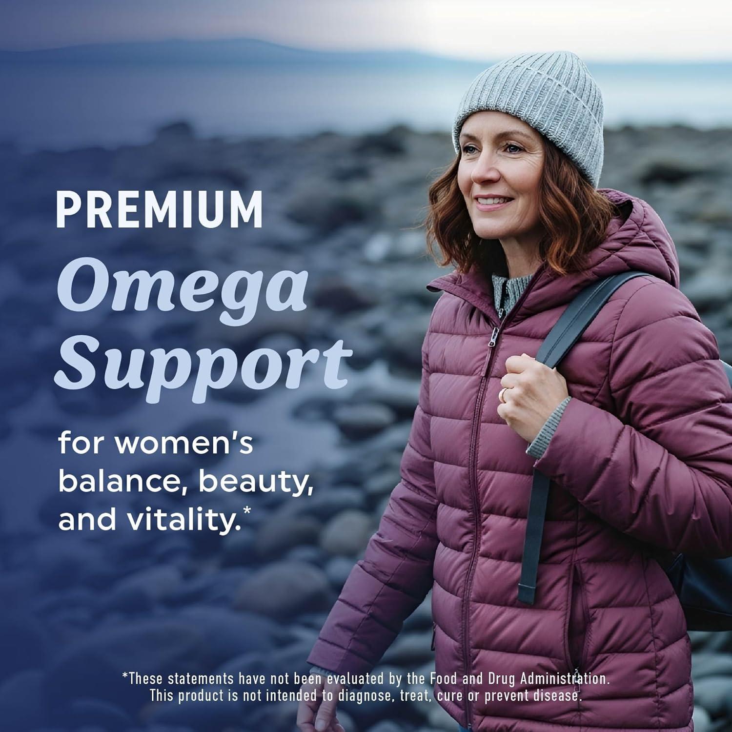 Suplemento Omega 3 para Mujeres MAV Nutrition 600mg + 800mg Onagra