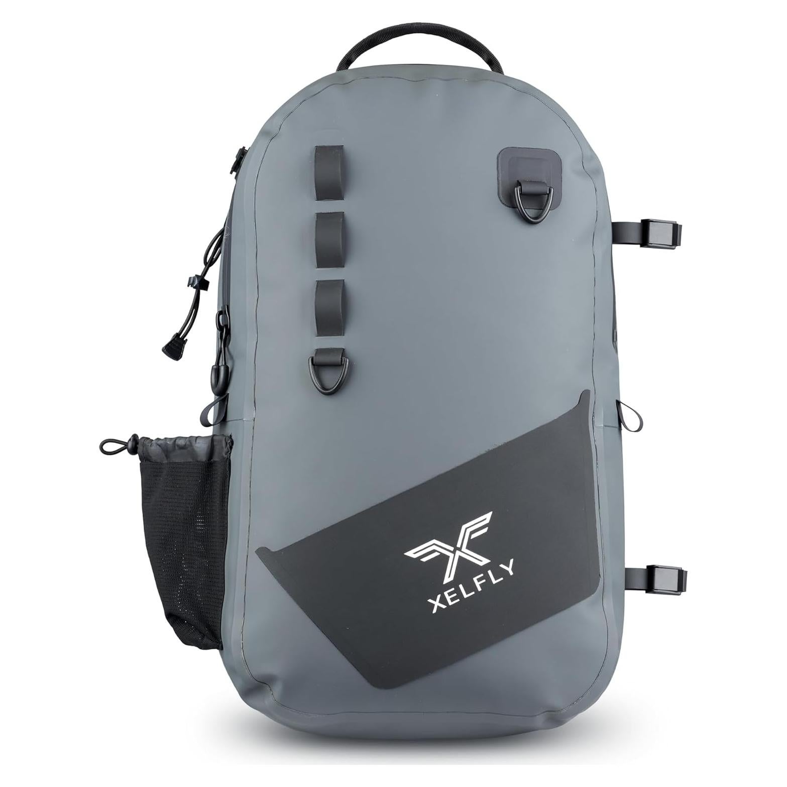 Mochila de Pesca Xelfly Xf-fish-bag 25L Impermeable Gris