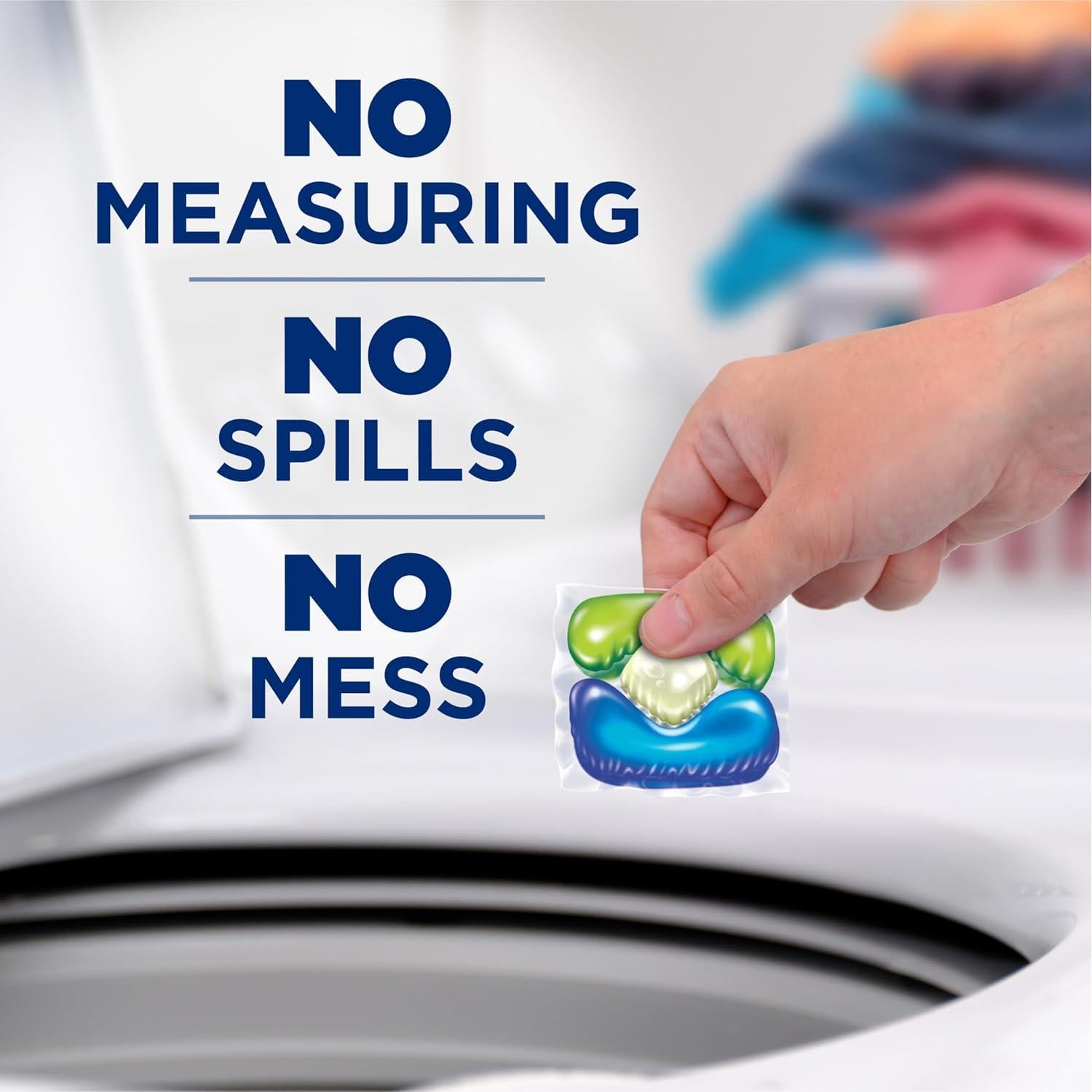 Detergente para Ropa ARM & HAMMER Plus OxiClean 5-en-1 42 Paquetes