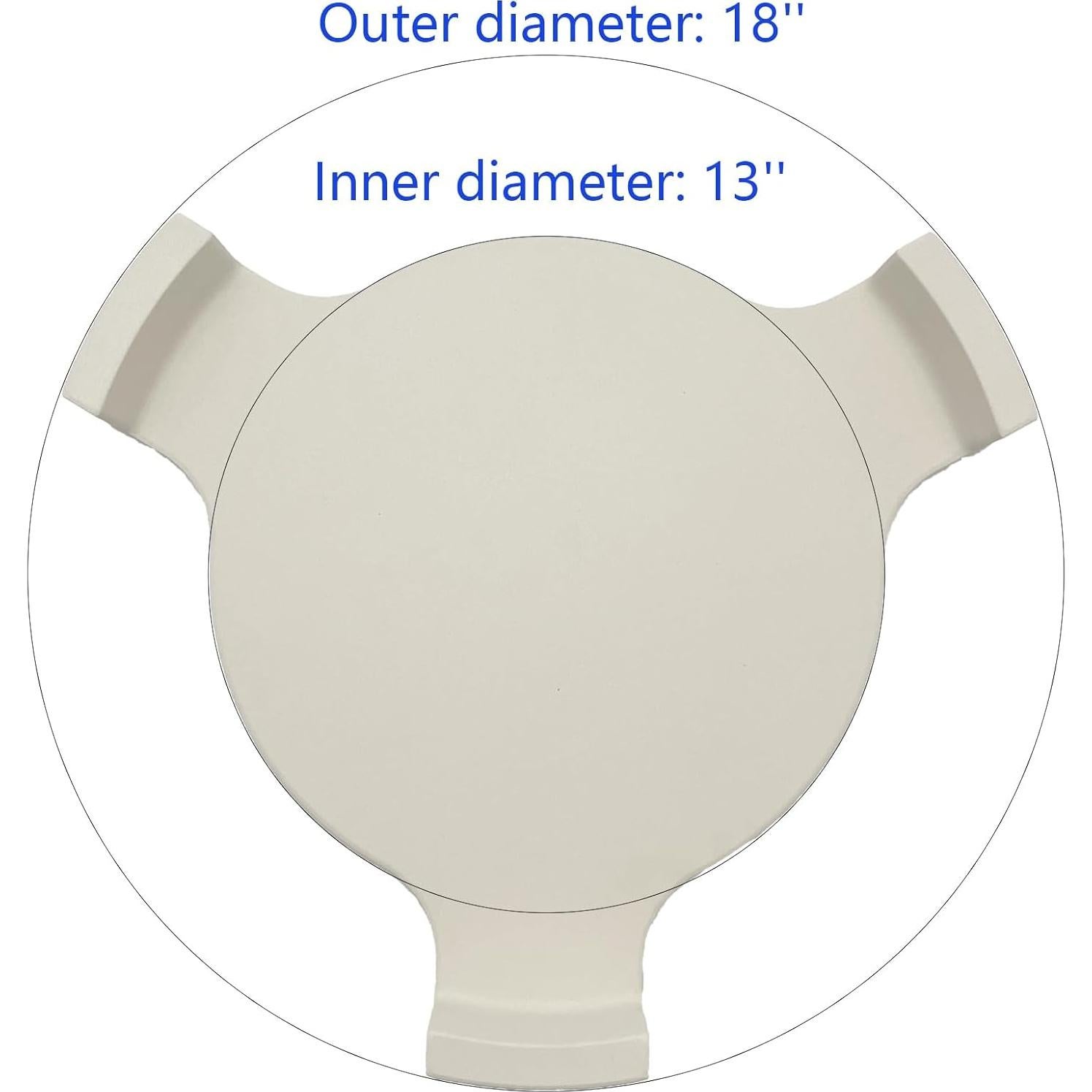 Piedra para Pizza Cerámica 45.72 cm Big Green Egg E18