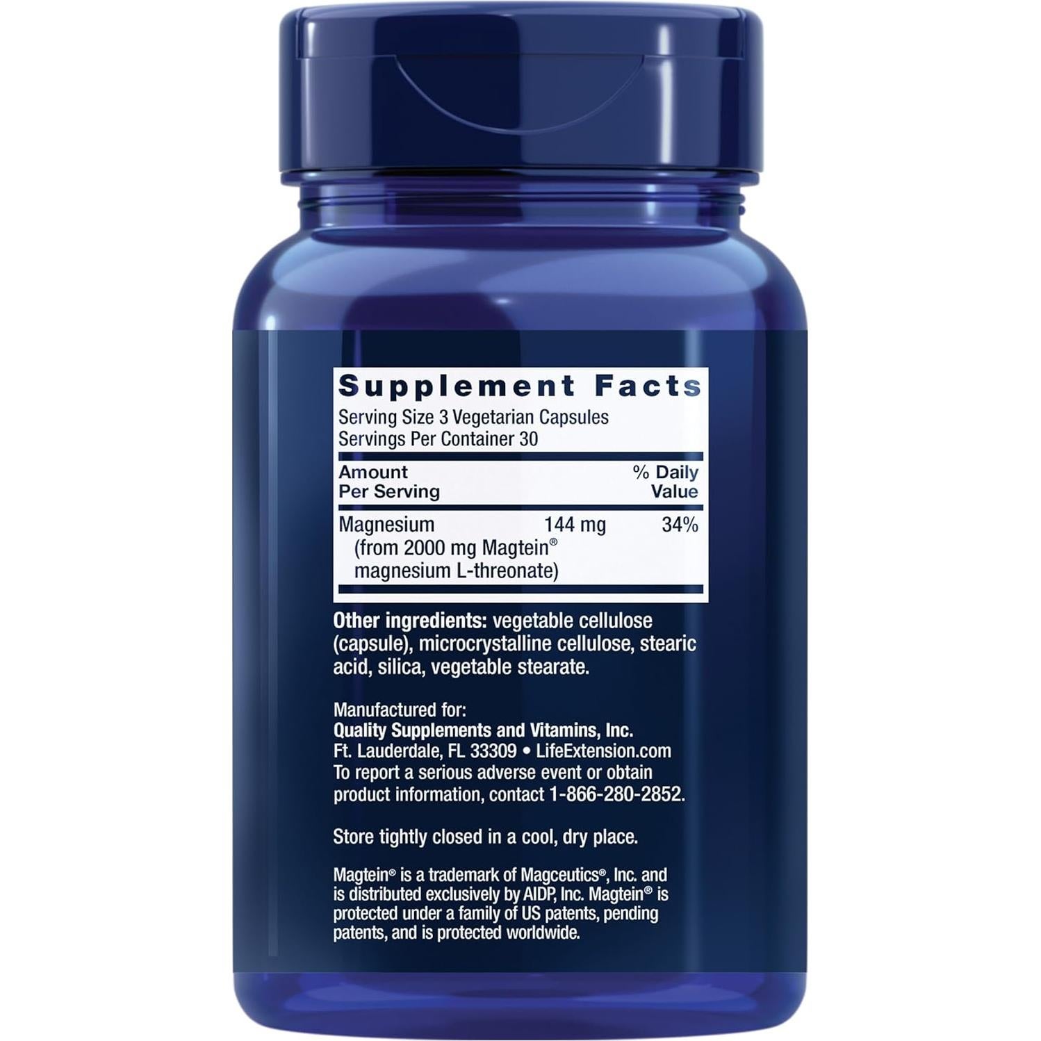 Extensión de Vida Super Ubiquinol CoQ10 y Neuro-mag Magnesio