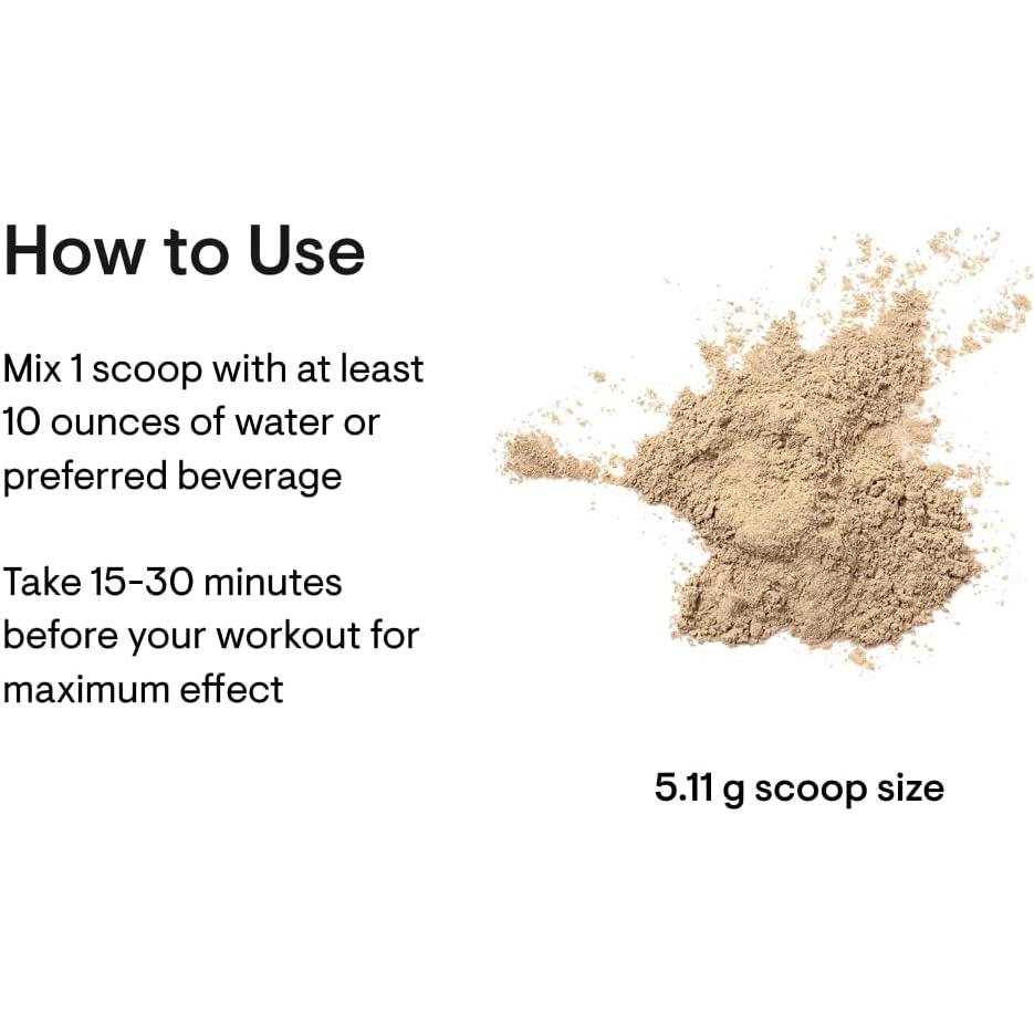 Pre-Entrenamiento Elite Thorne - Energía Natural 122g - Sabor Cítrico