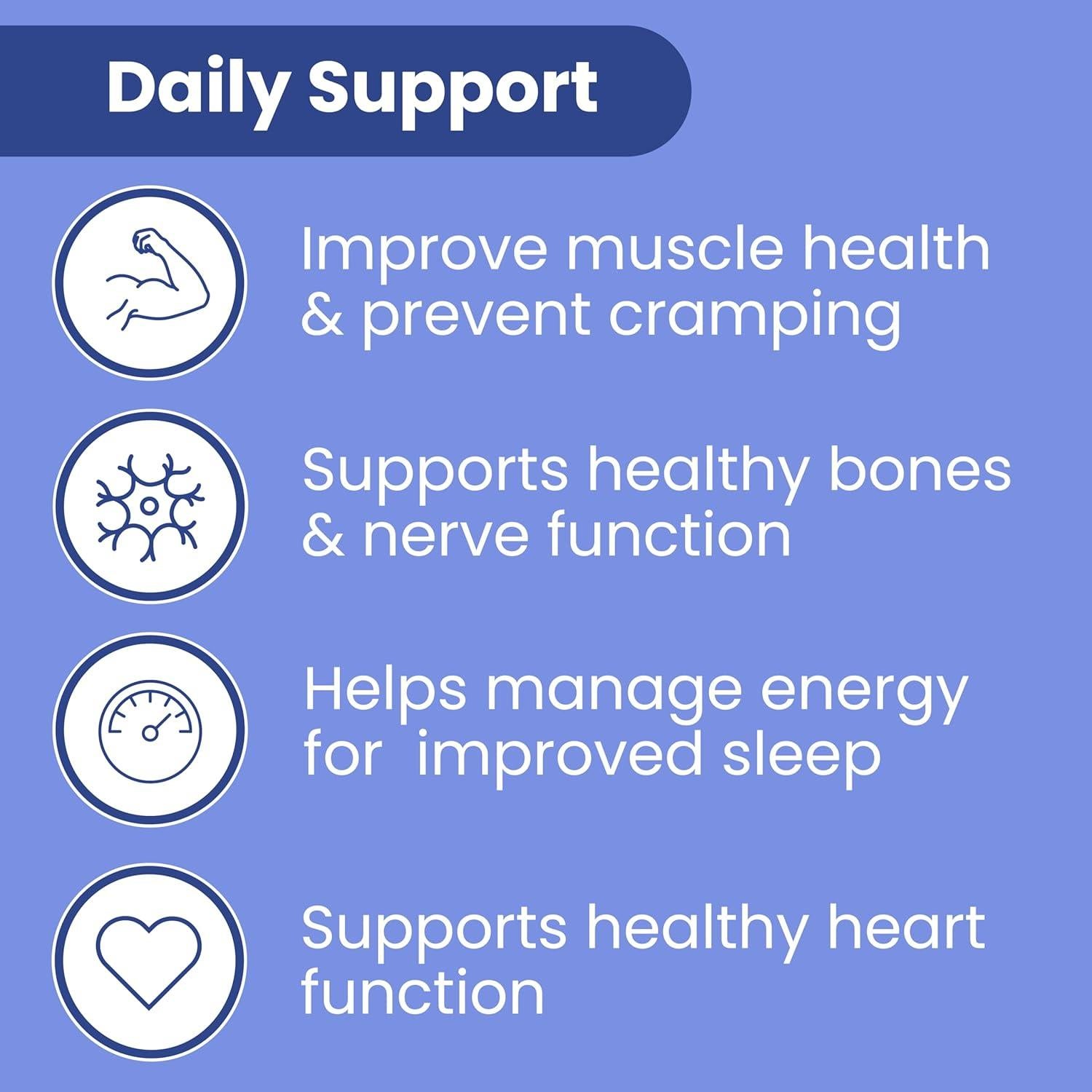 Glicinato de Magnesio Sanar Naturals 120mg 120 Cápsulas