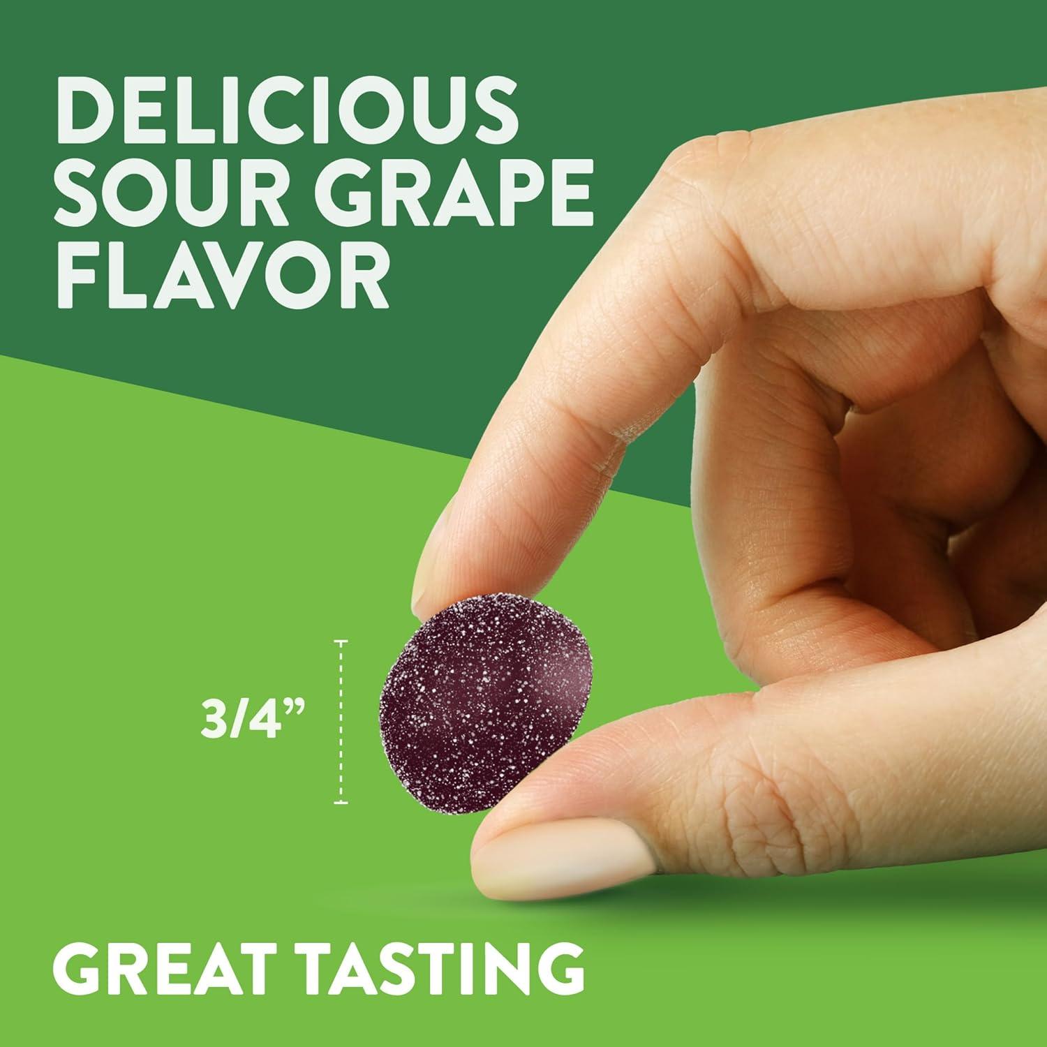 Gomitas de Magnesio Glicinato La Verdad de la Naturaleza 60 Uvas