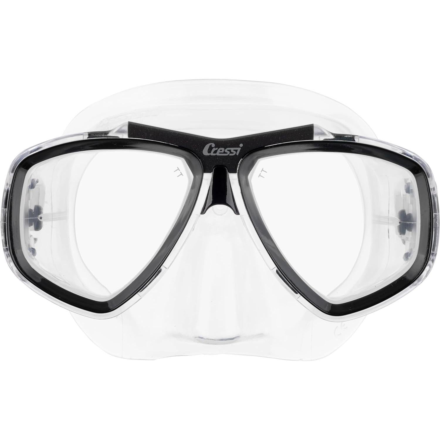 Máscara de buceo Cressi Focus con lentes inclinados