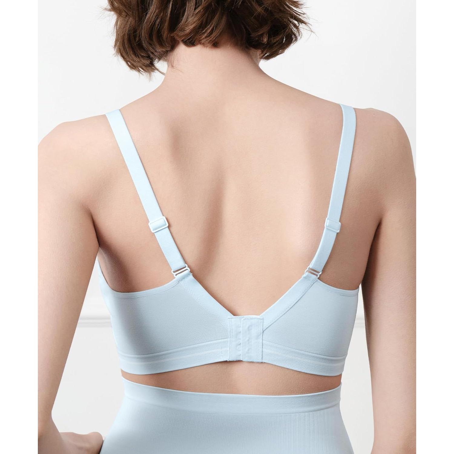 Sujetador de Lactancia Ubras Mediano Azul Bebé Transpirable