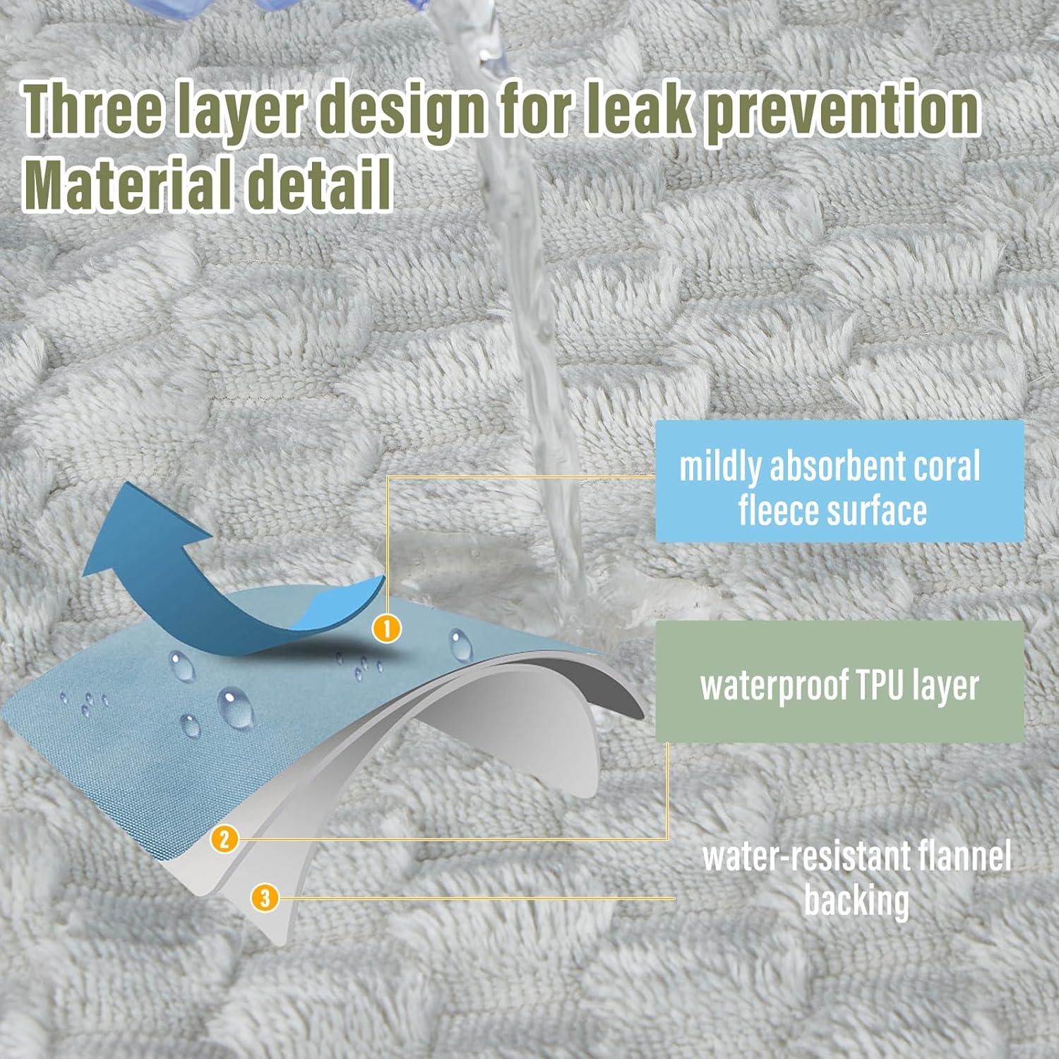 Manta Impermeable Ahinahwap 101.6x152.4cm Gris Glaciar/Nube