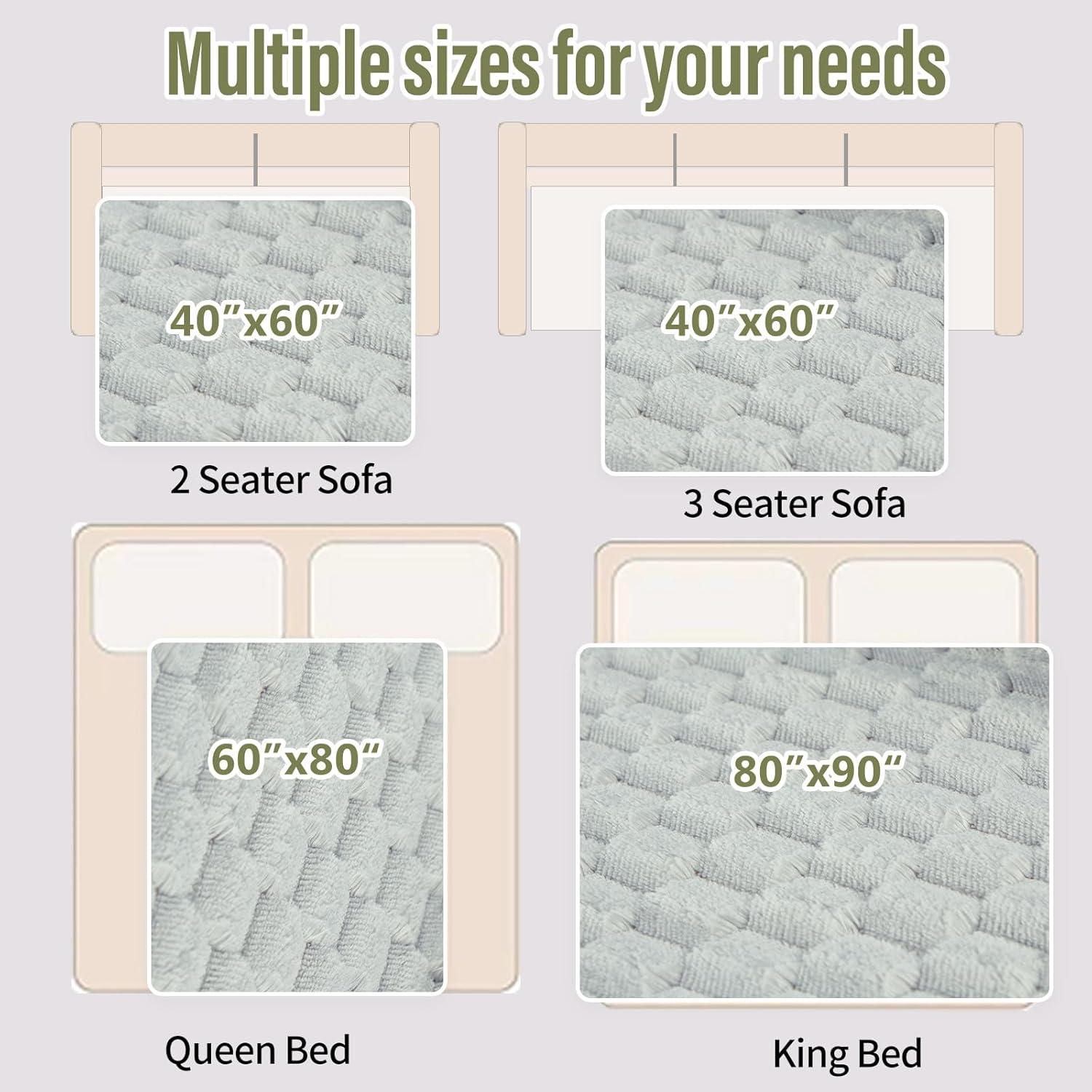 Manta Impermeable Ahinahwap 101.6x152.4cm Gris Glaciar/Nube