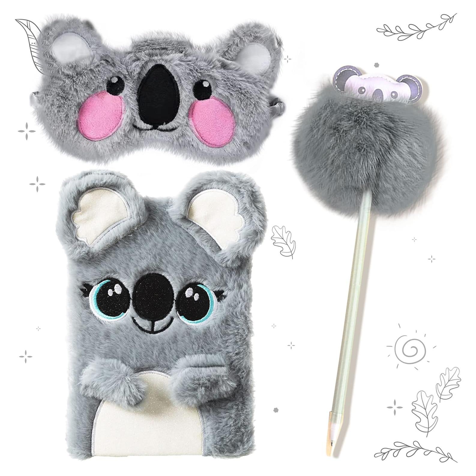 Set de Oficina Koala Buen Rato: Bolígrafos, Diario y Más