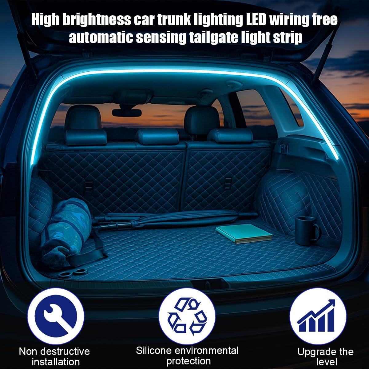 Tira de Luz LED para Maletero Sandfren 2m Azul Flexible