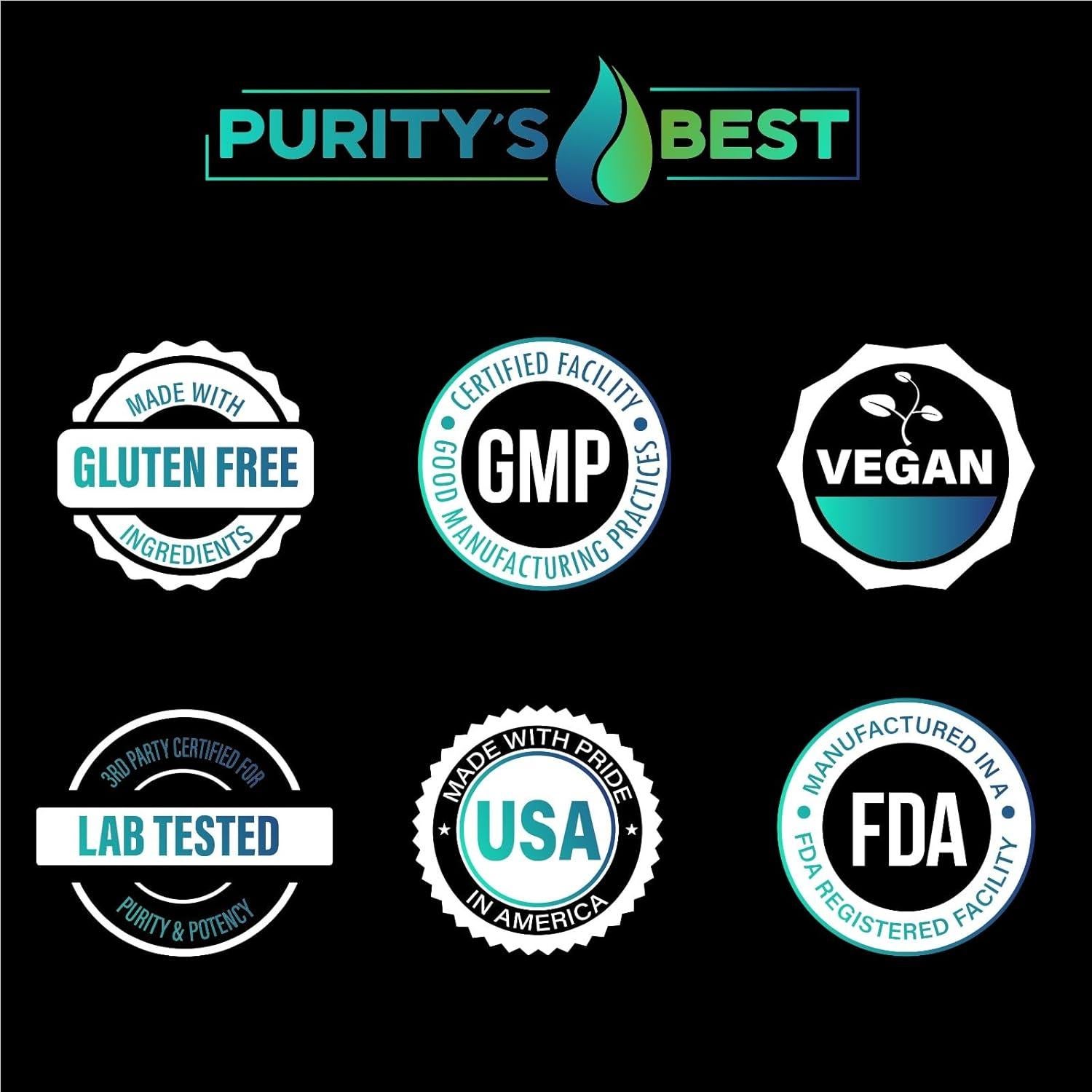 4 Magnesios Purity 300mg - Glicinato, Malato, L-Treonato, Citrato