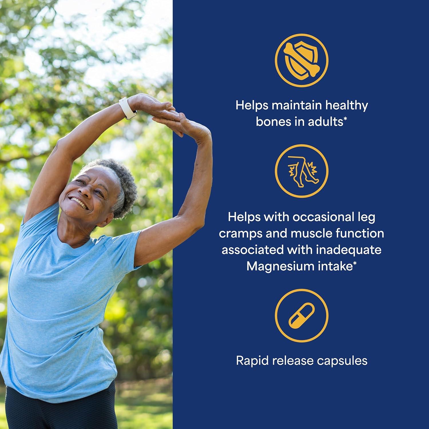 Complejo de Magnesio Triple Puritan's Pride 400mg 120 Cápsulas