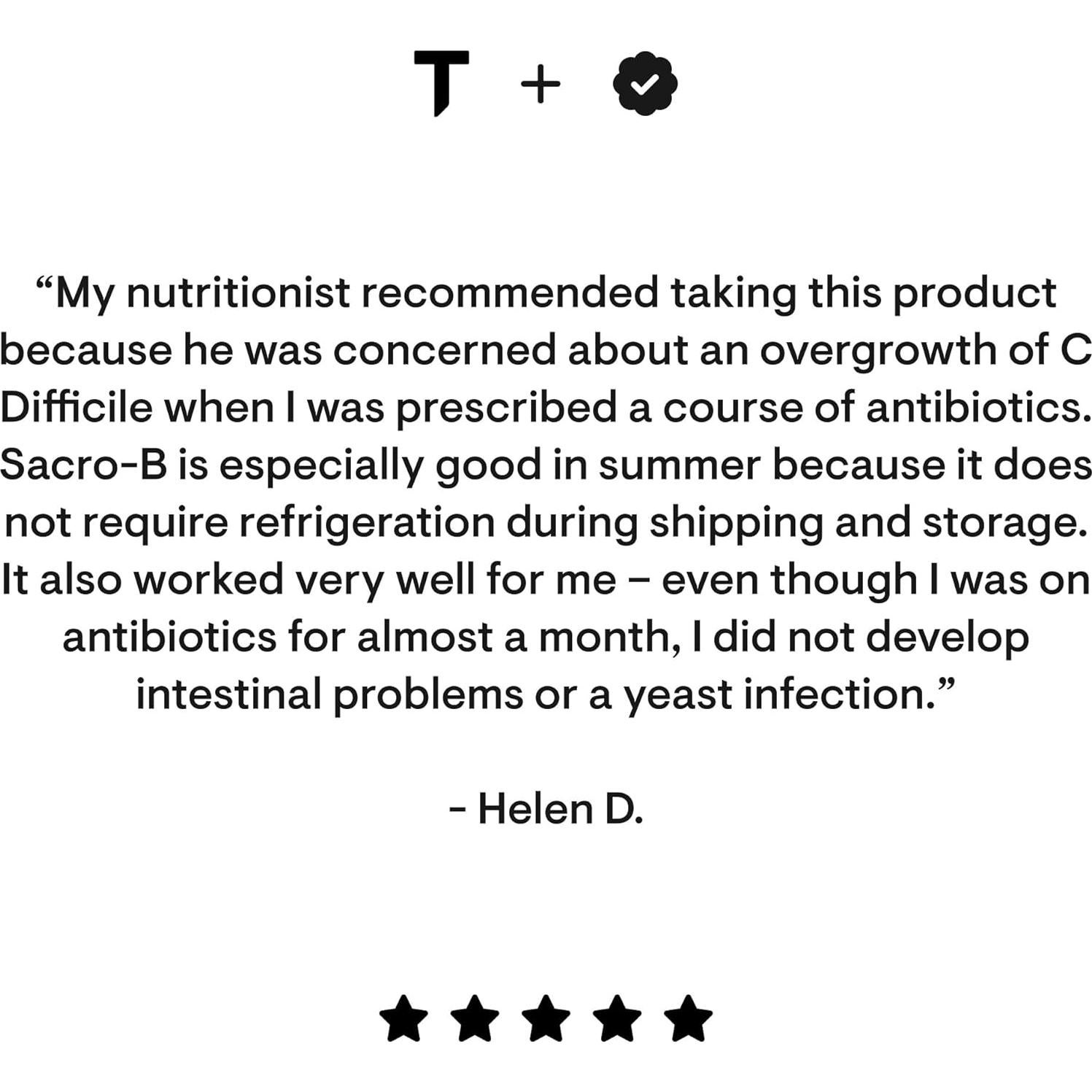 Thorne Sacro-B Probiotico 60 Cápsulas - Salud Digestiva e Inmunológica