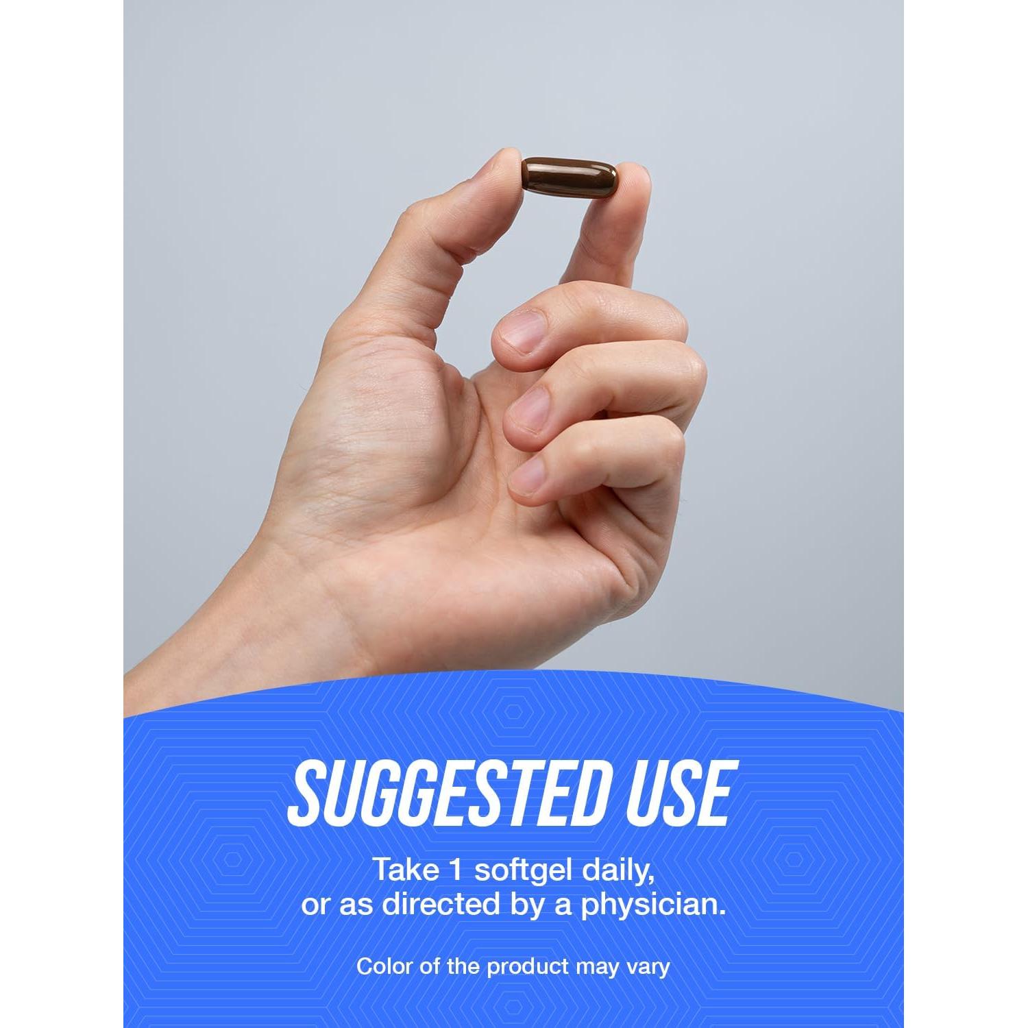 Citrato de Magnesio Softgels BulkSupplements 120 Cápsulas 40mg