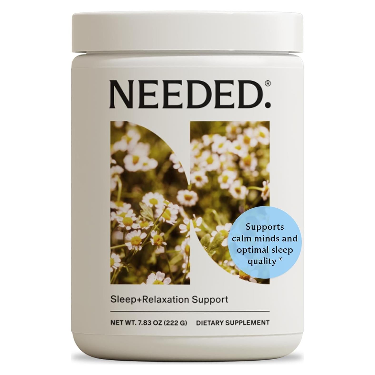 Polvo de Manzanilla y Magnesio Necesitado - Sueño y Relajación