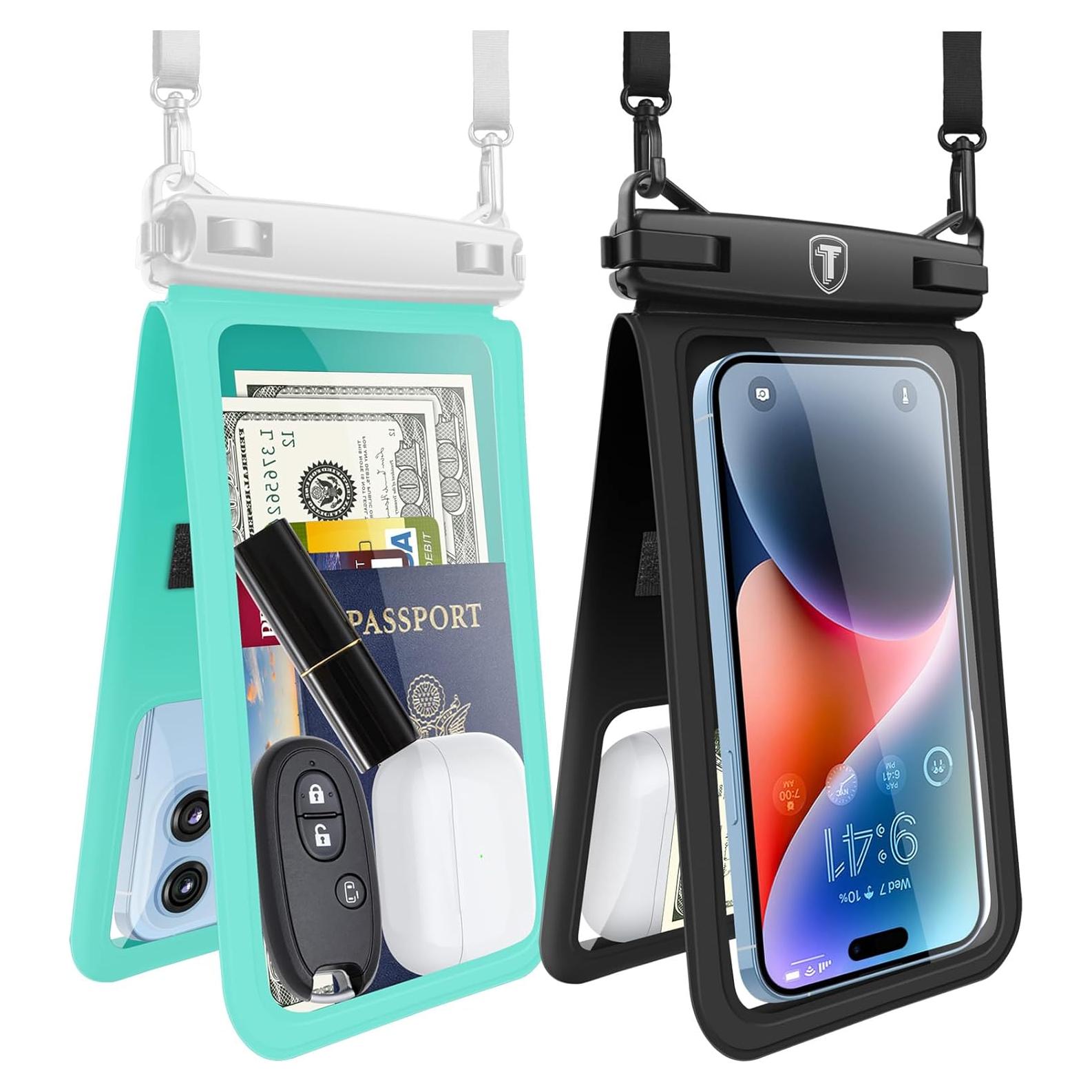 Bolsa Impermeable Njjex Doble Espacio para Teléfonos