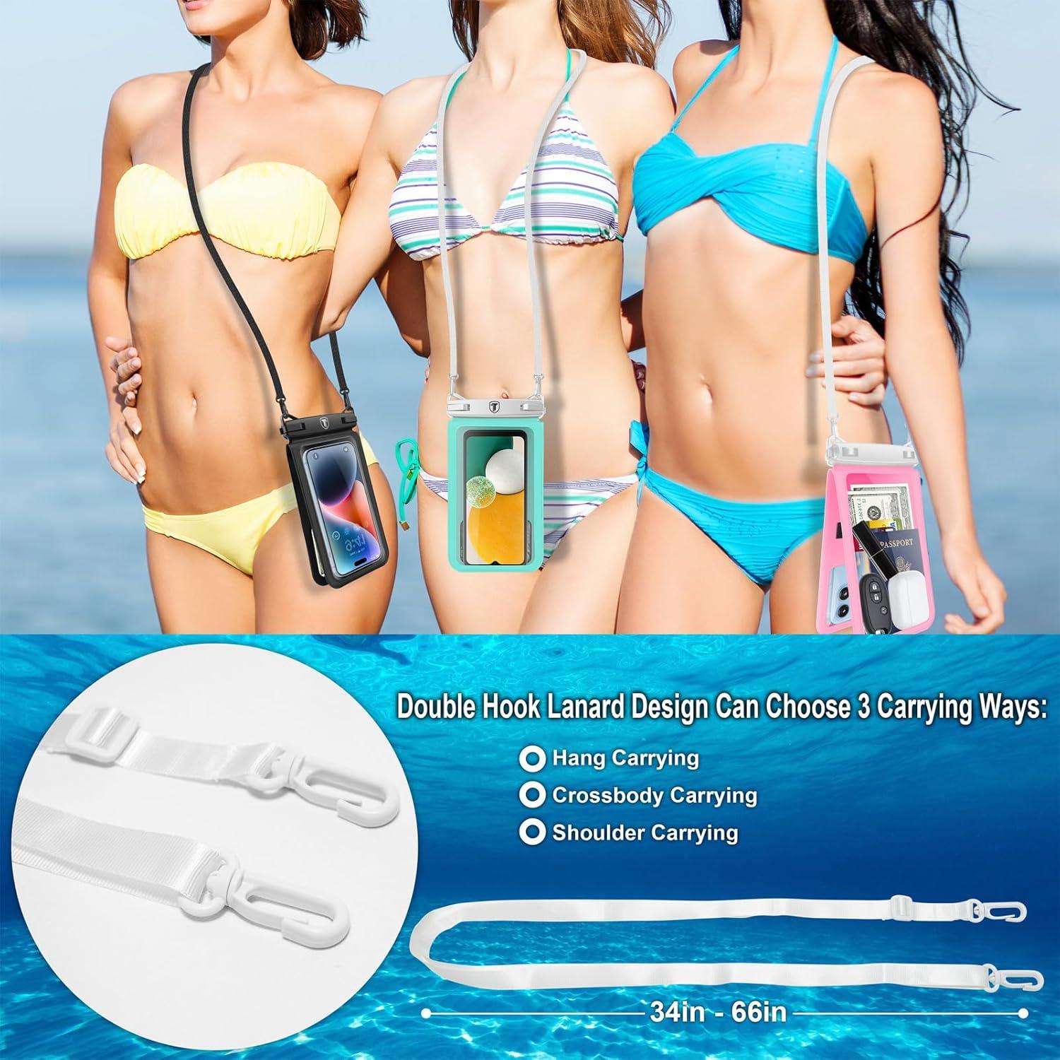 Bolsa Impermeable Njjex Doble Espacio para Teléfonos