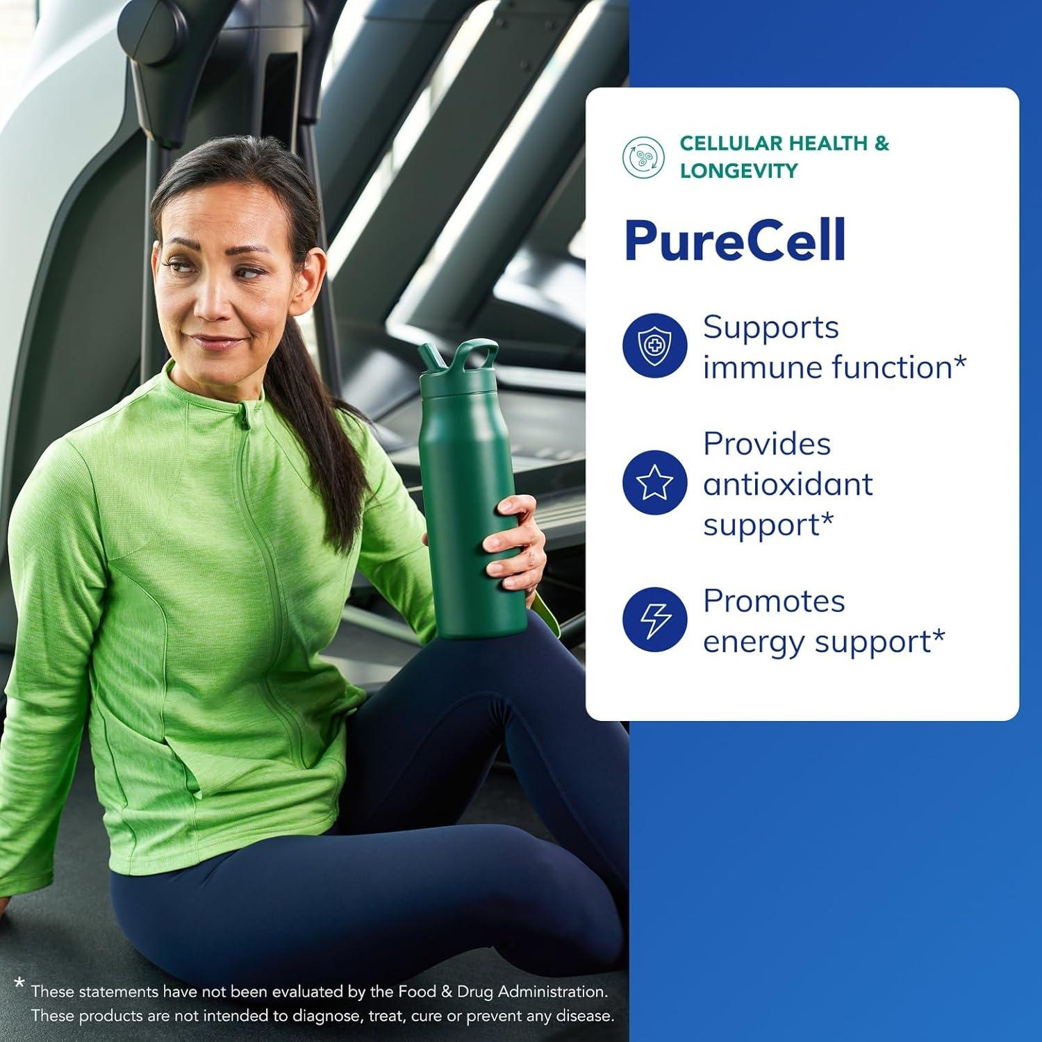 Suplemento Antioxidante Pure Encapsulations PureCell 120 Cápsulas