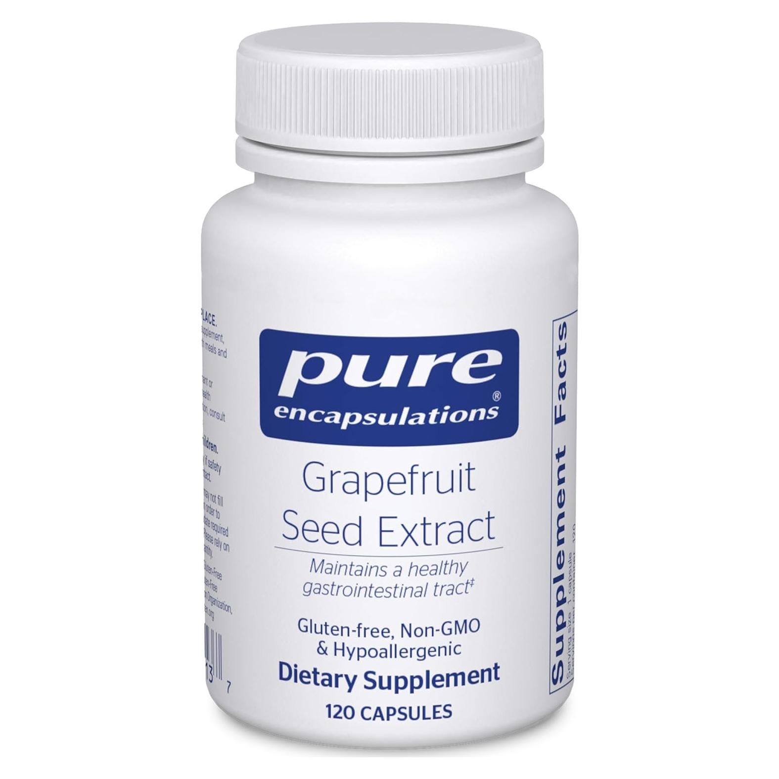 Extracto de Semilla de Pomelo Pure Encapsulations 120 Cápsulas