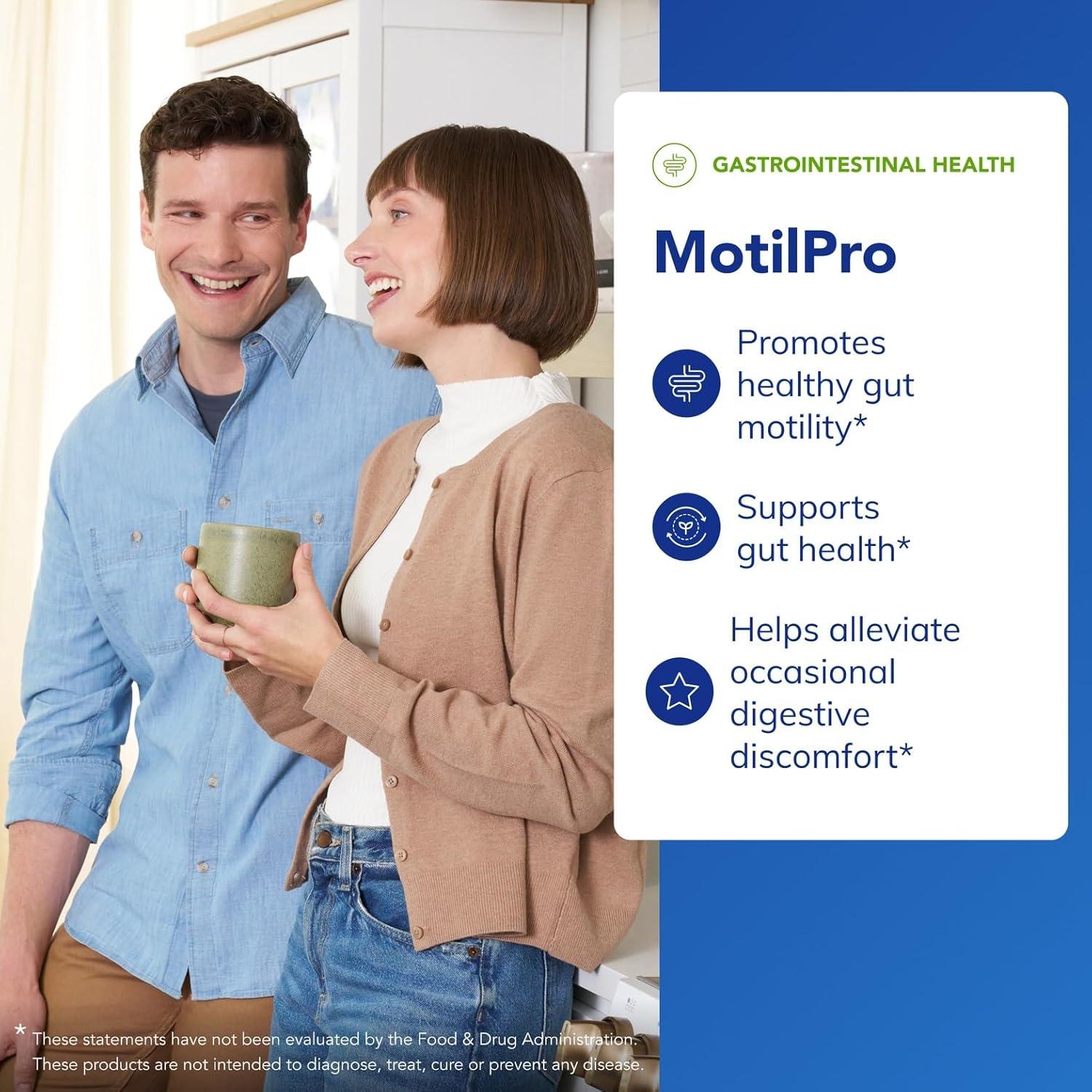 Suplemento Hipoalergénico MotilPro Pure Encapsulations 180 Cápsulas