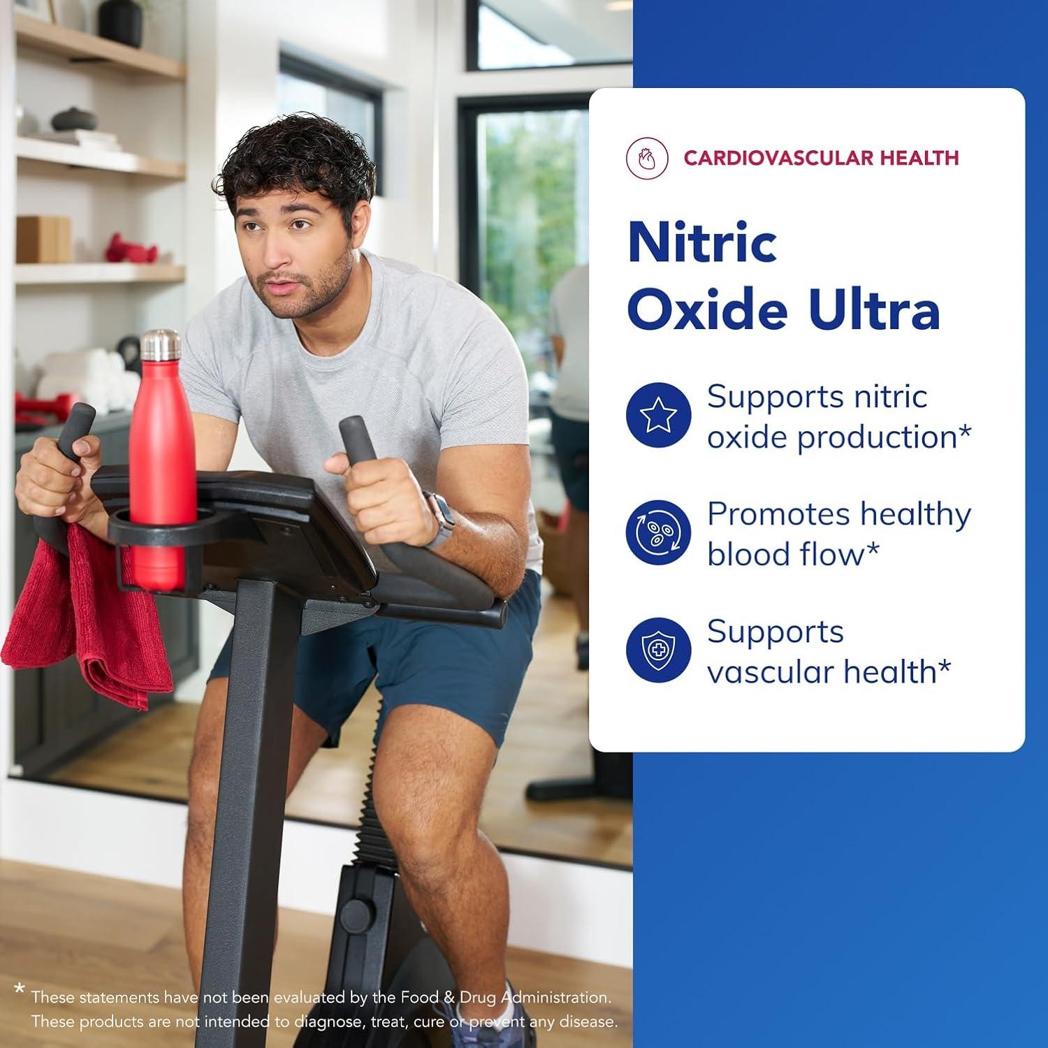 Suplemento Óxido Nítrico Ultra Pure Encapsulations 60 Cápsulas