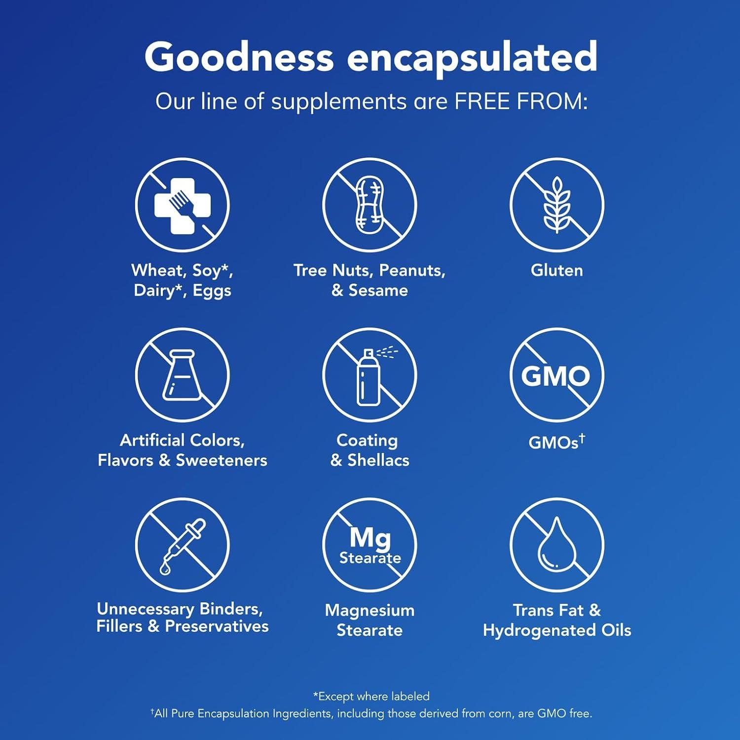 Suplemento Óxido Nítrico Ultra Pure Encapsulations 60 Cápsulas