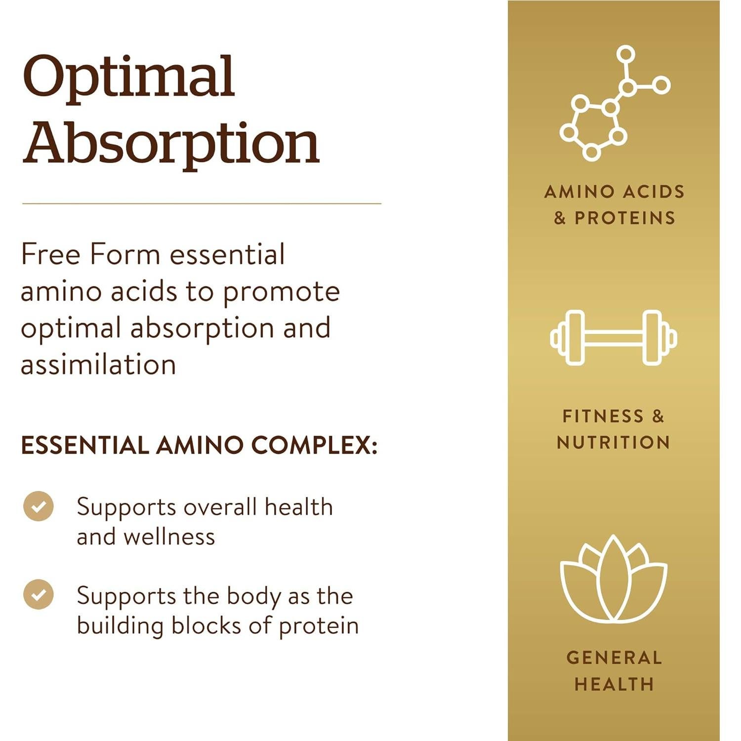 Solgar Aminoácidos Esenciales 90 Cápsulas Veganas - Sin Gluten