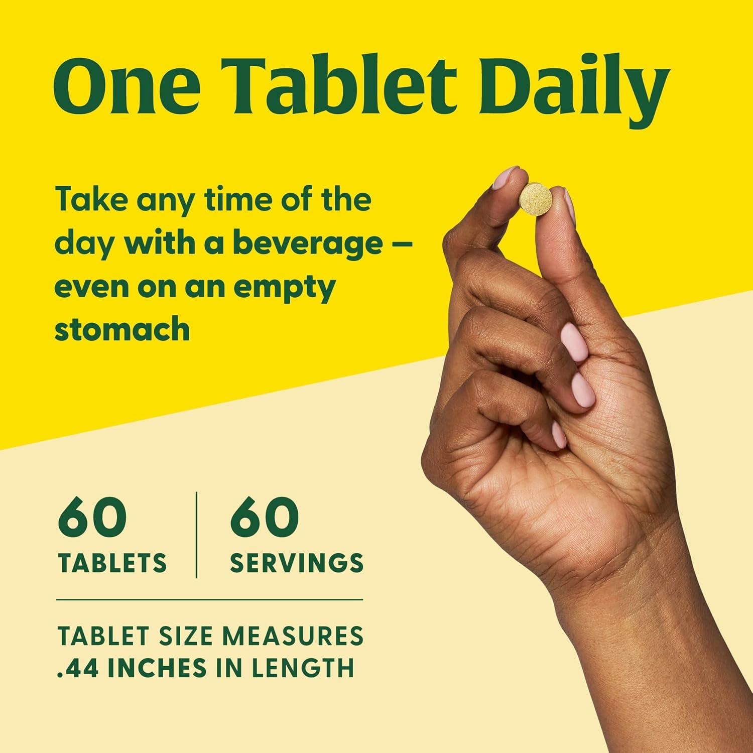 Suplemento de Selenio MegaFood 50 mcg - 60 Tabletas Veganas