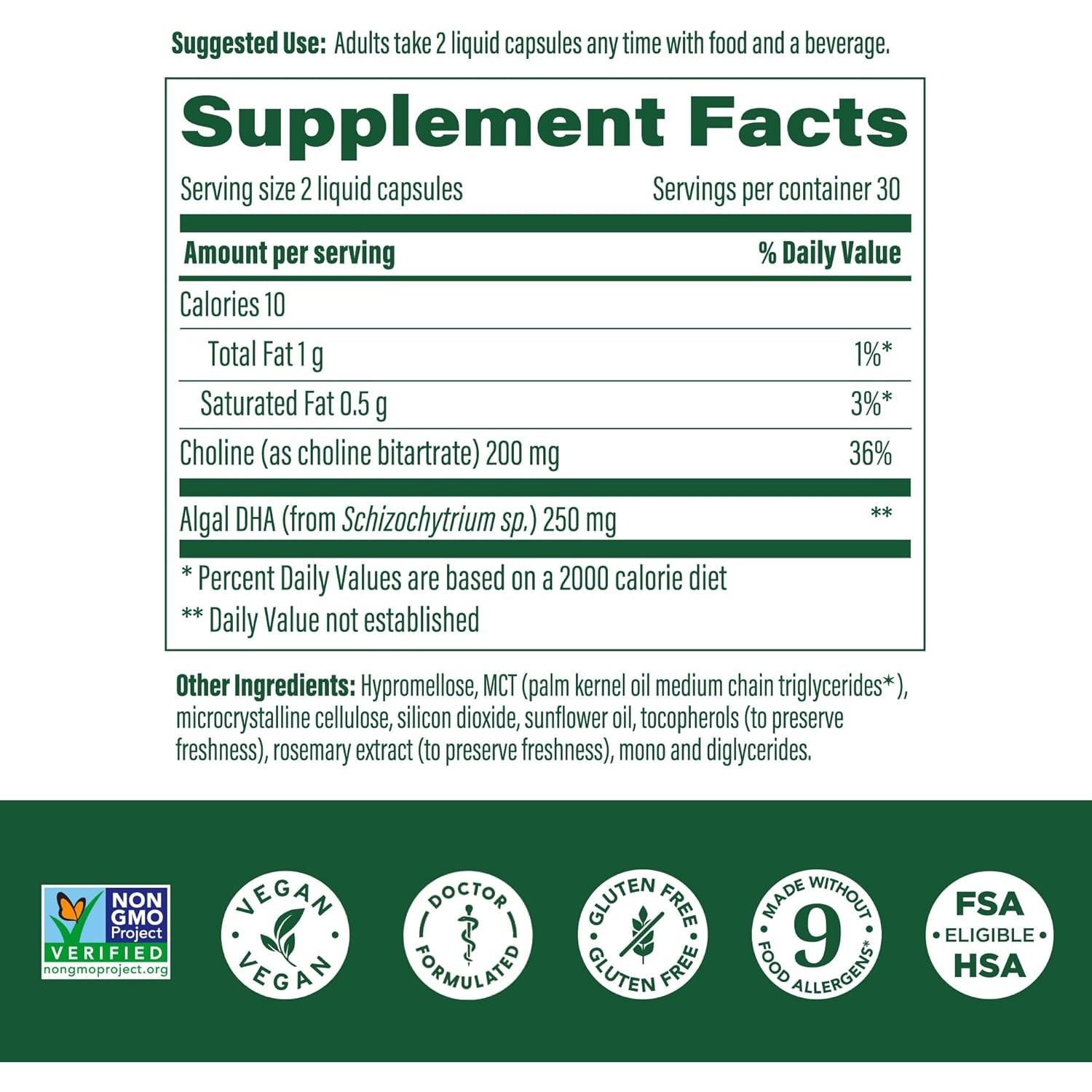 Megafood Bebé y Yo 2 Vitaminas Prenatales Veganas 60 Cápsulas
