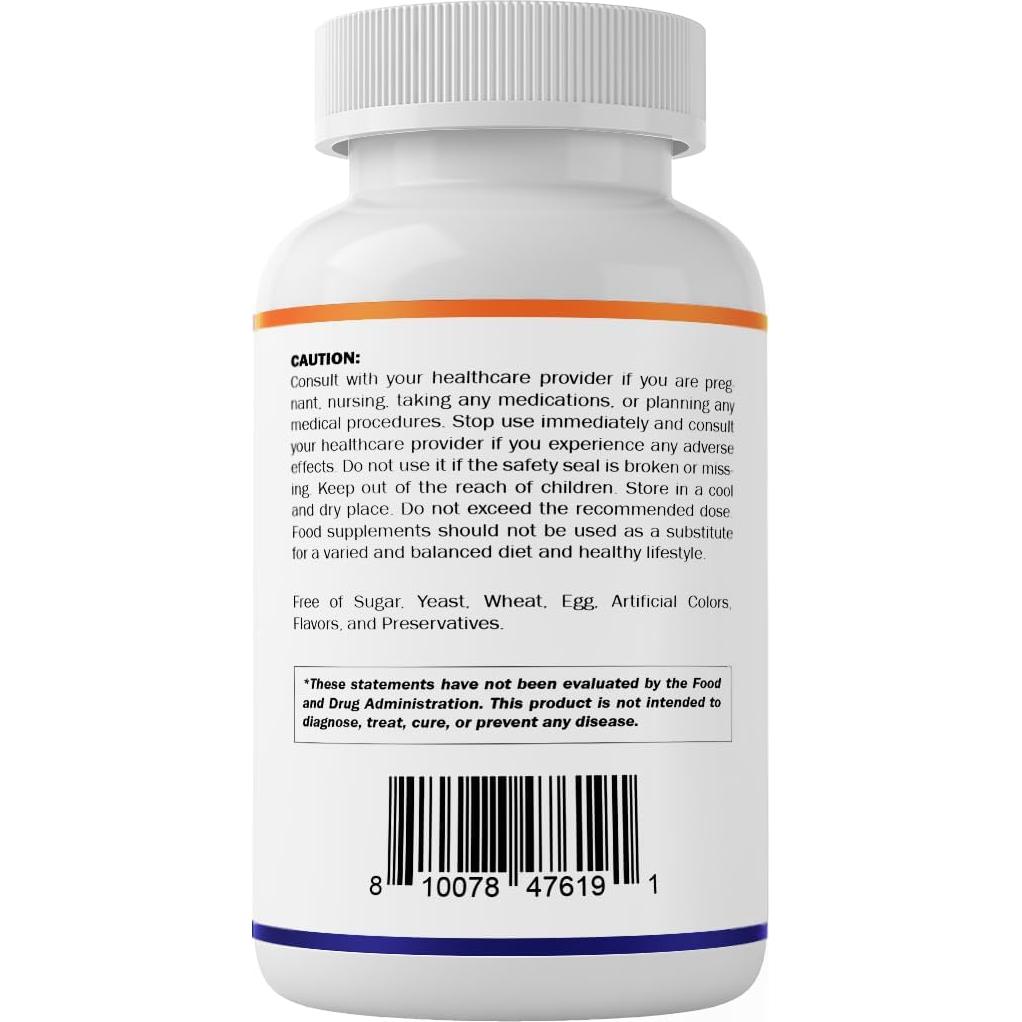 Suplemento de Magnesio Glicinato Vitamatic - 240 Tabletas - Apoyo Muscular y Nervioso