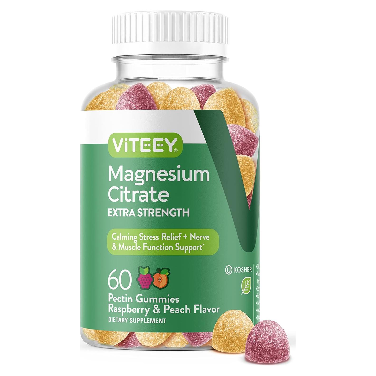 Gomitas de Magnesio VITEEY 170mg - 60 Unidades Veganas