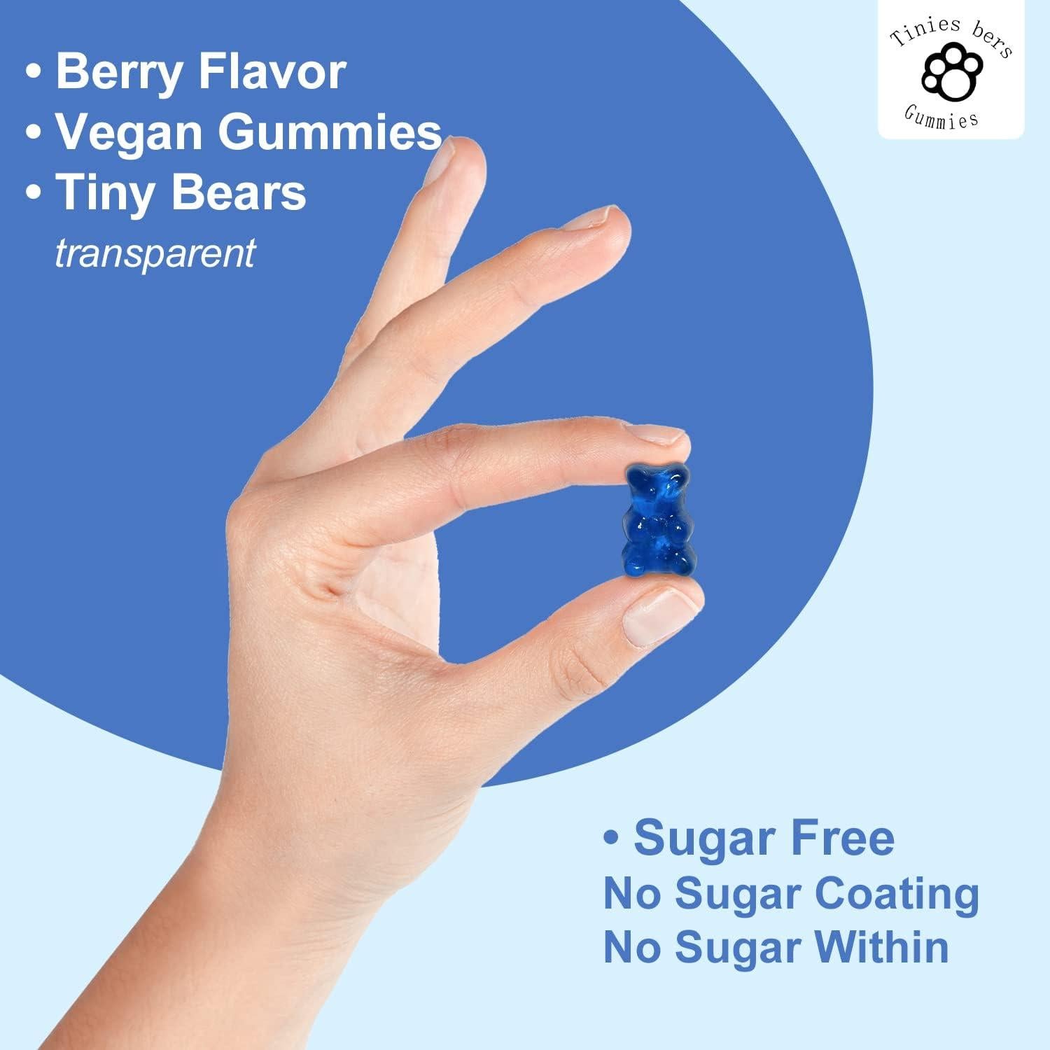 Gomitas de Potasio y Magnesio Tinies Bers 120 g Sin Azúcar