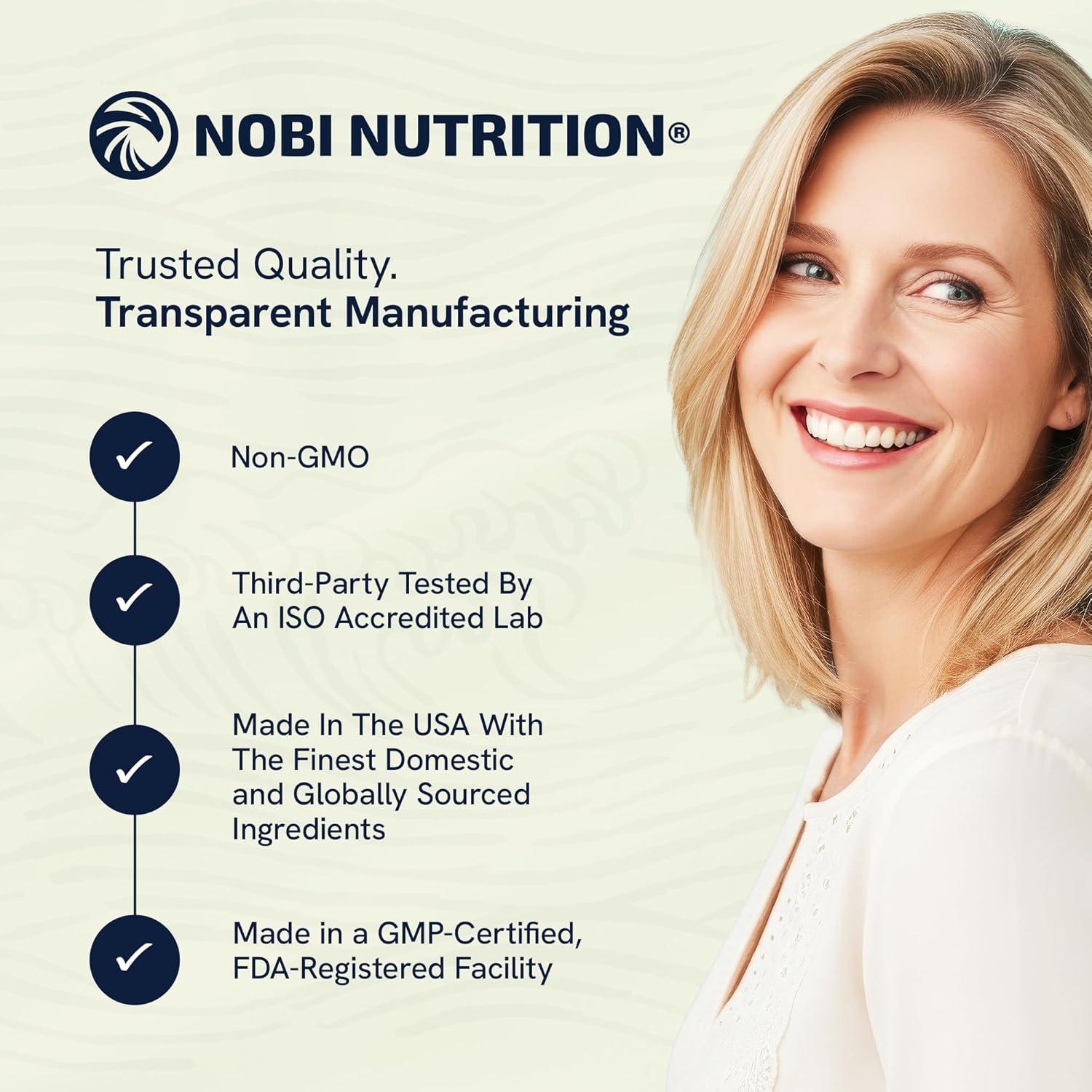 Malato de Magnesio 1500MG Nobi Nutrition - 300MG Elementales