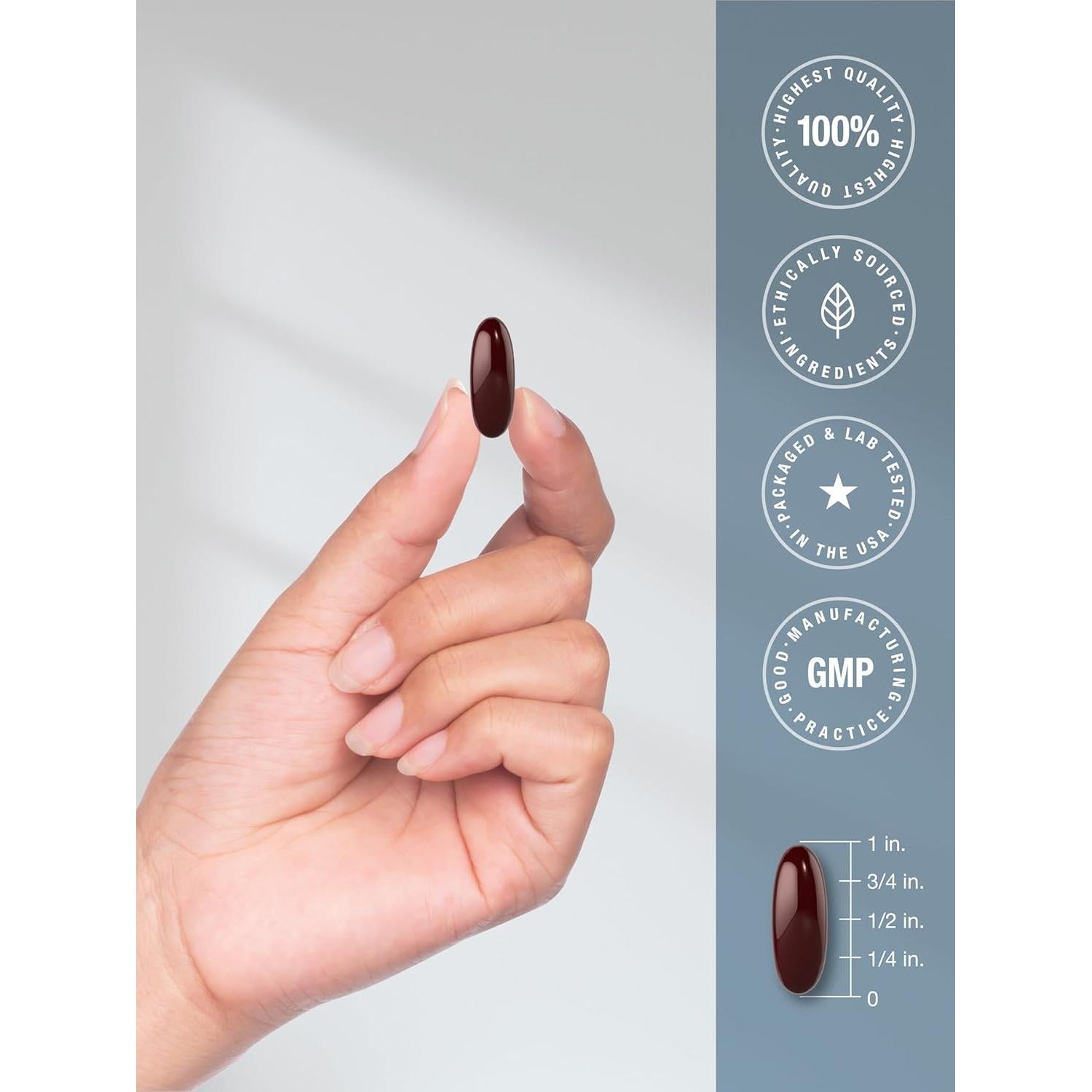 Citrato de Magnesio Horbaach 850mg 120 Gelatinas Blandas