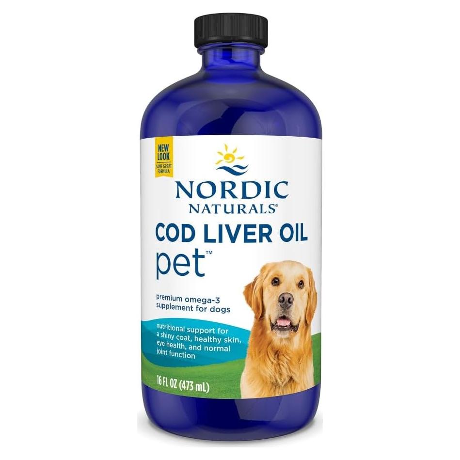 Aceite de Hígado de Bacalao para Perros Nordic Naturals 453 g
