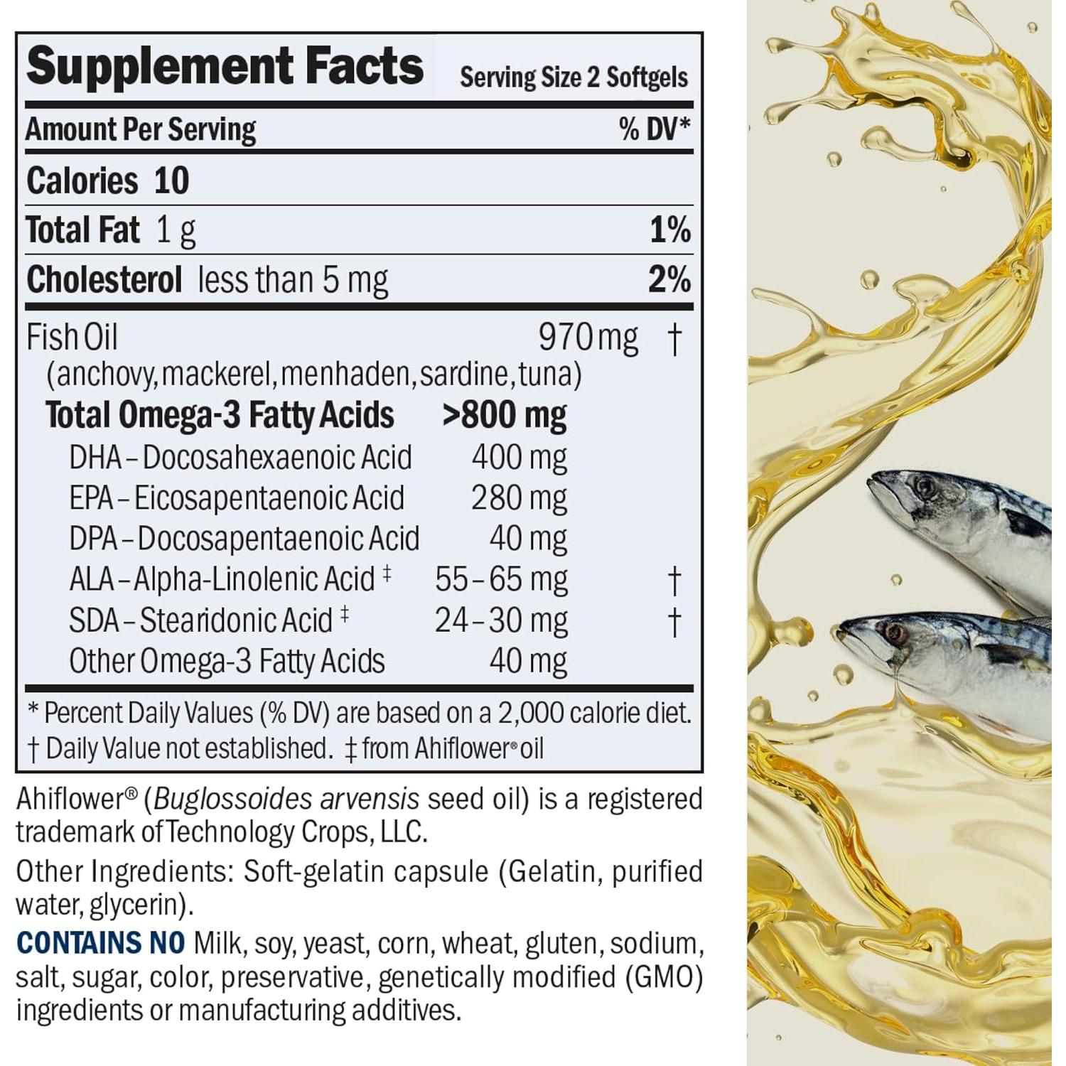Omega-3 Esencial Andrew Lessman 180 Cápsulas Blandas 100% Puras