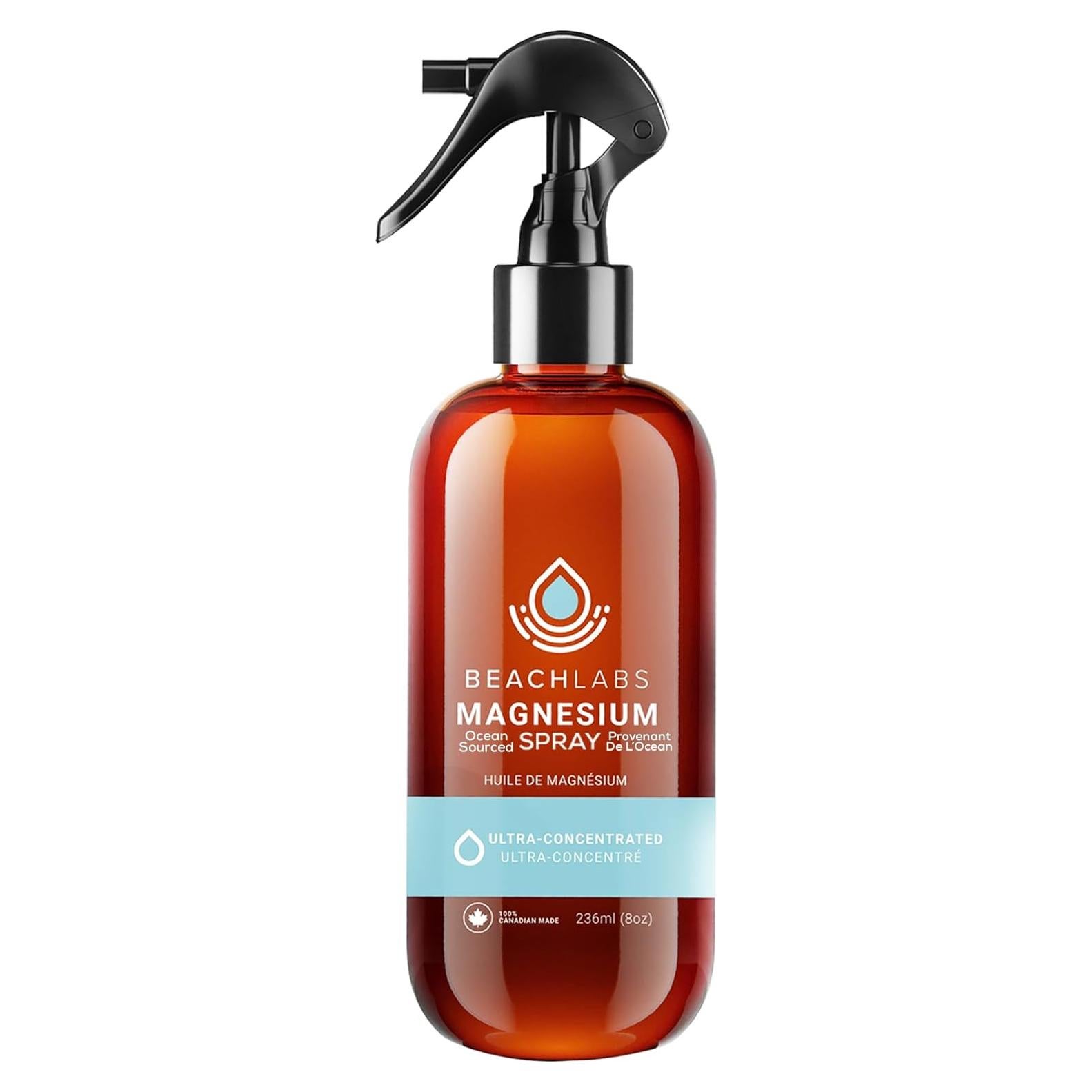 Spray de Aceite de Magnesio Beach Labs 236.6 ml 100% Natural